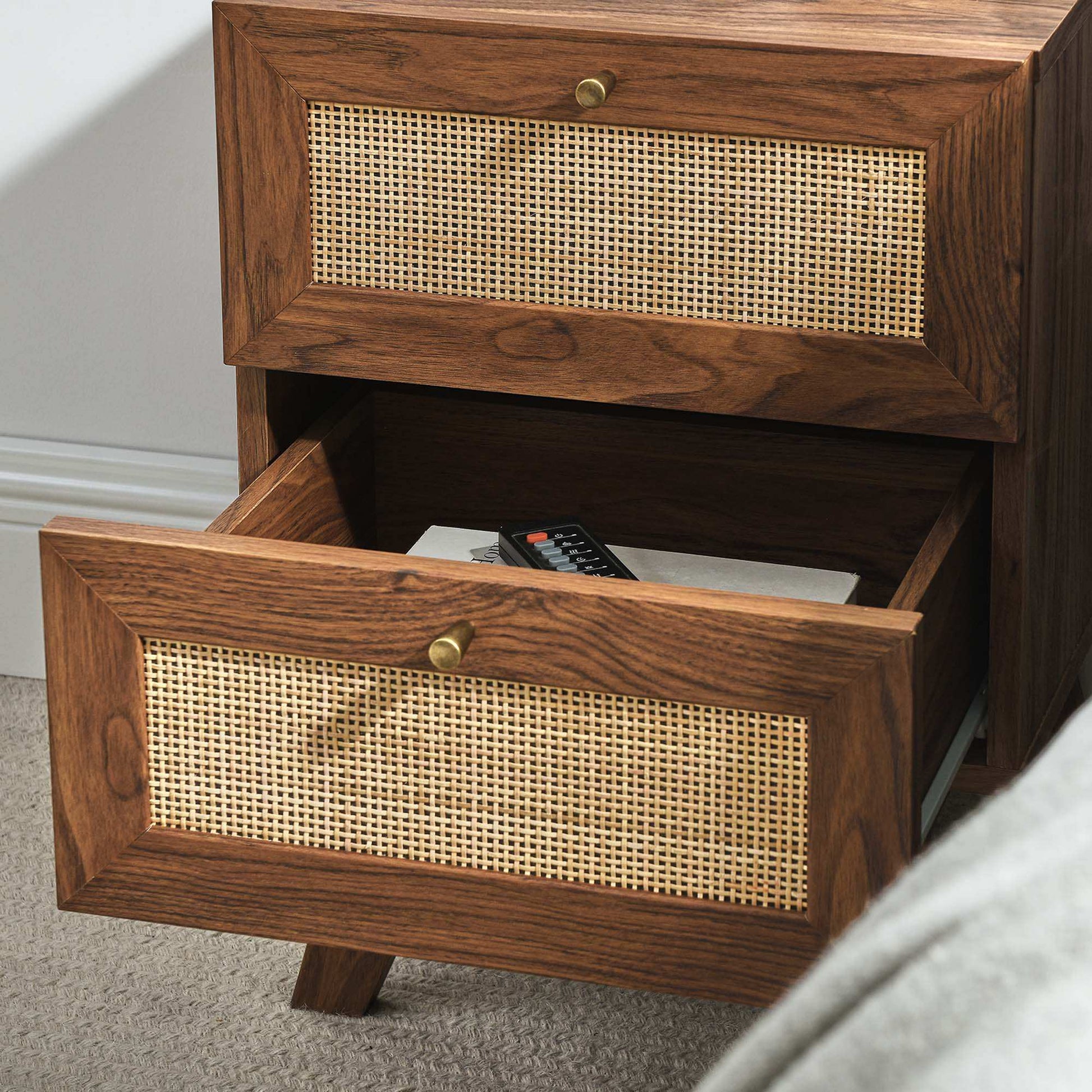 Soma 2-Drawer Nightstand - Best Buy Furniture