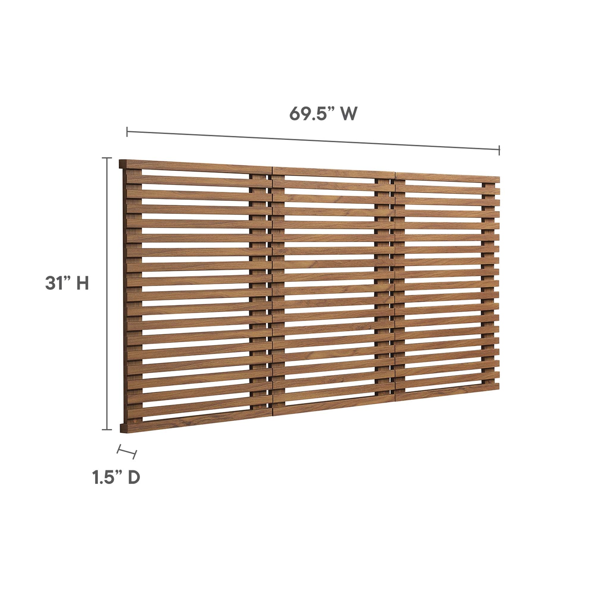 Render Wall Mount Queen Headboard by Modway - Best Buy Furniture