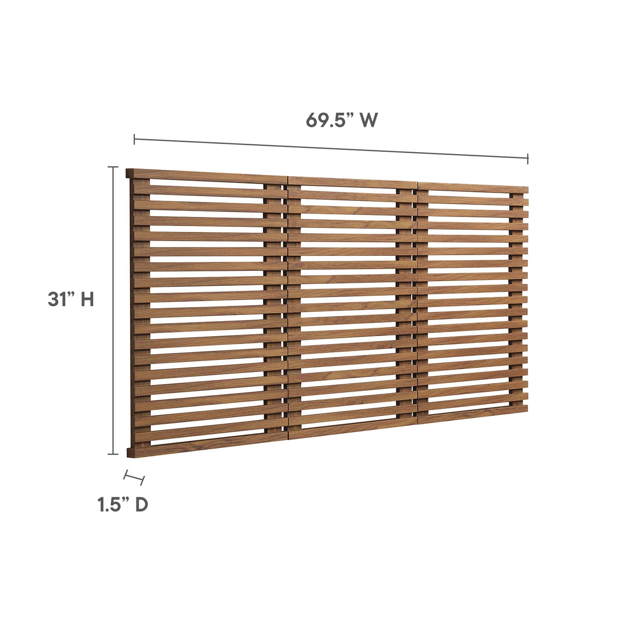 Render Wall Mount Queen Headboard by Modway - Best Buy Furniture