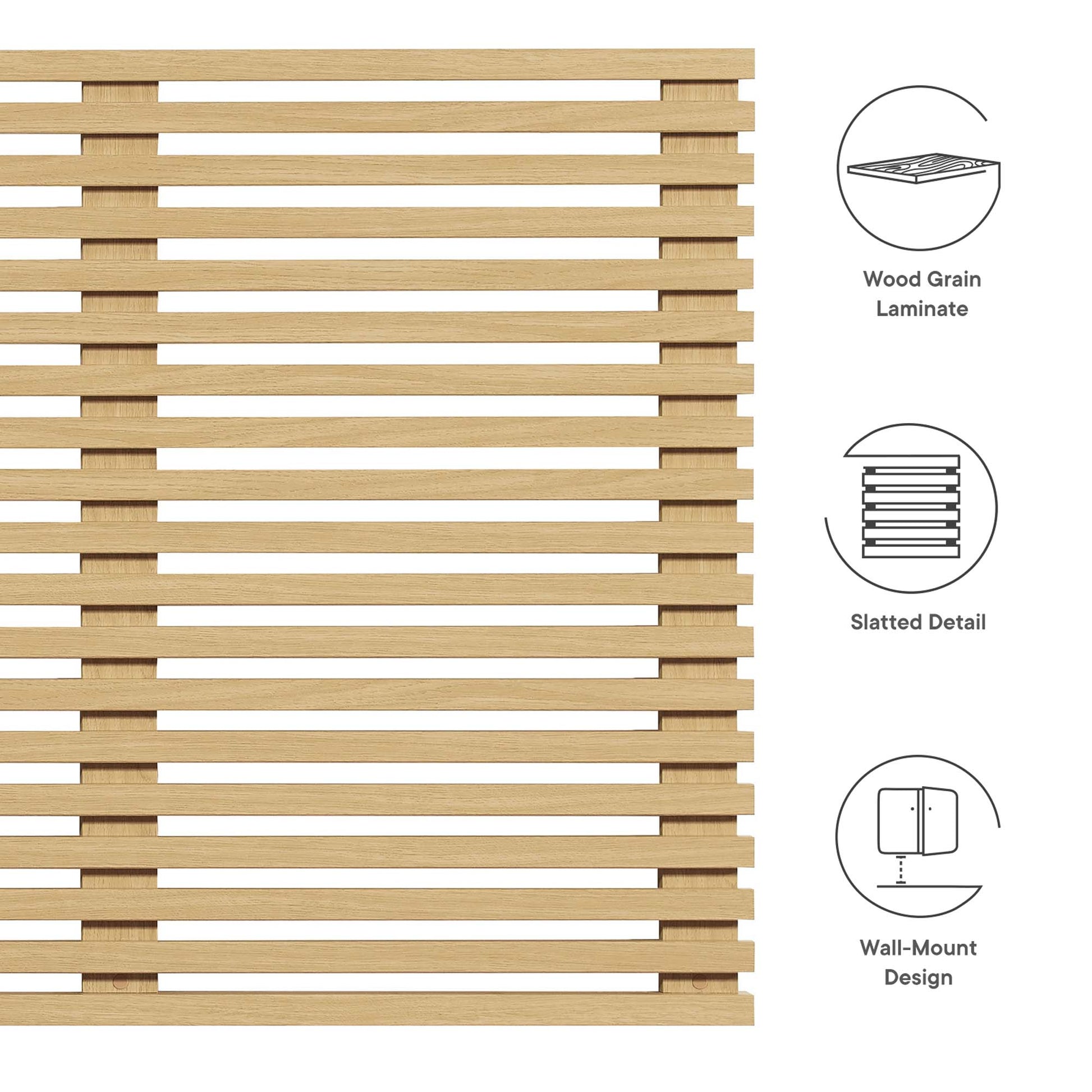 Render Wall Mount King Headboard by Modway - Best Buy Furniture