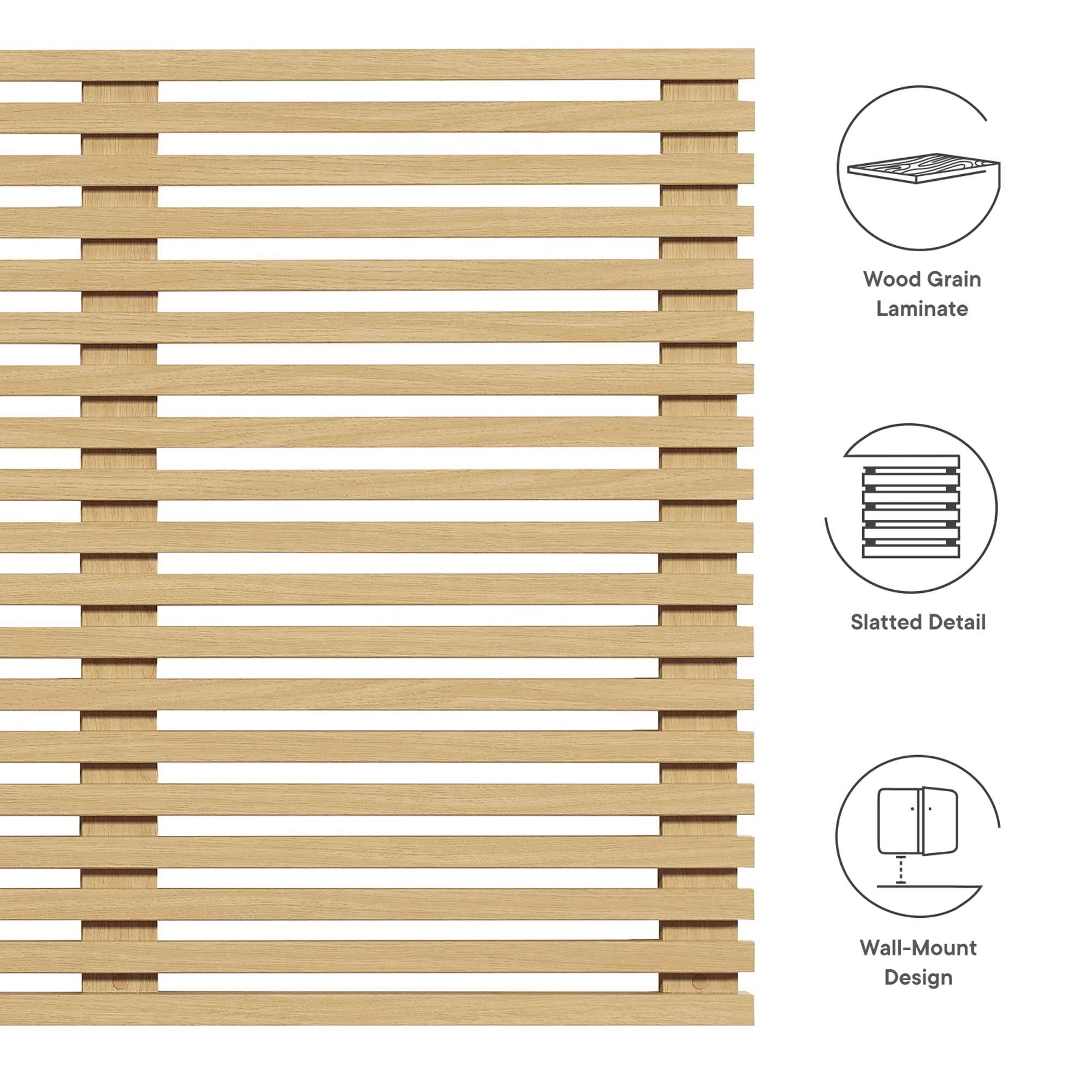 Render Wall Mount King Headboard by Modway - Best Buy Furniture