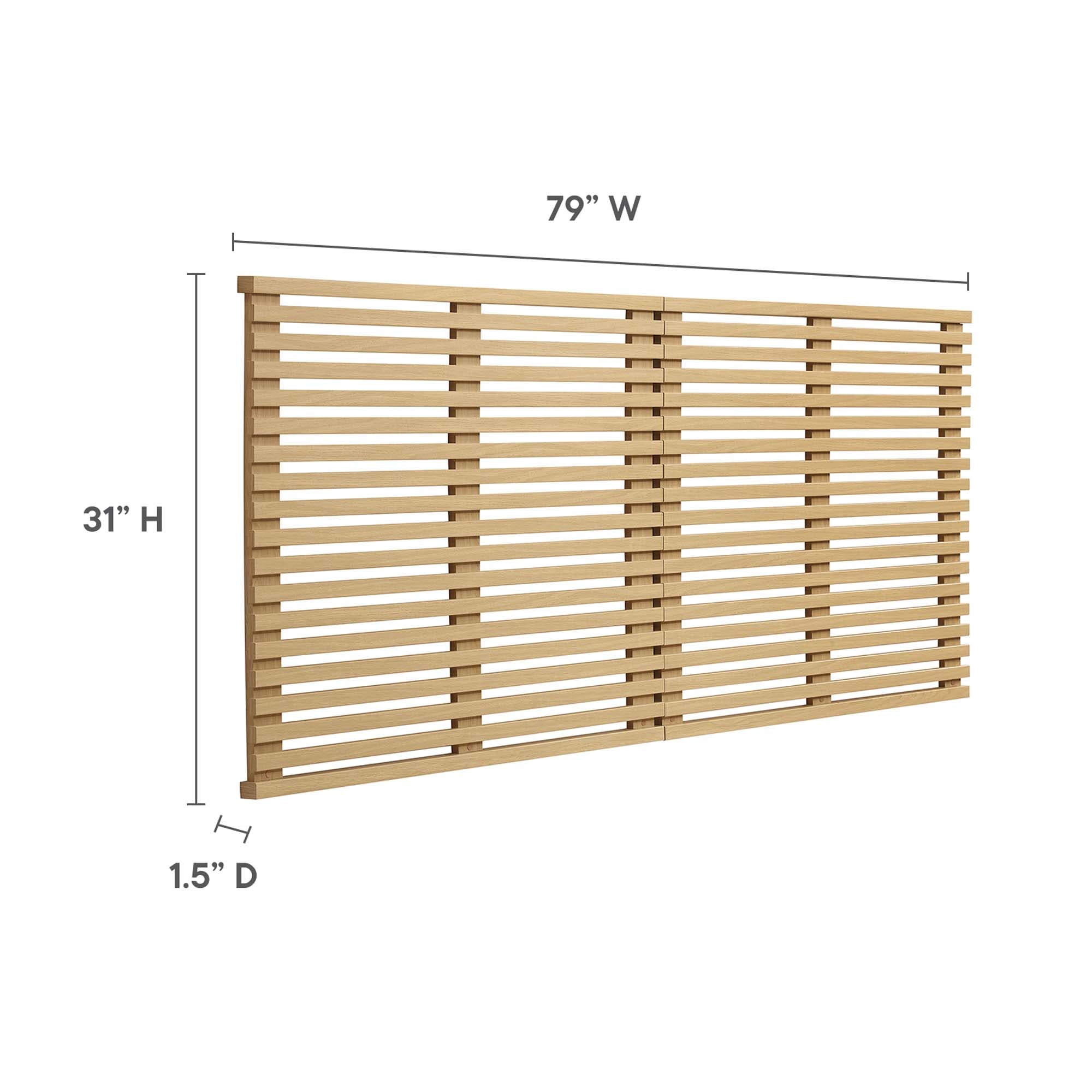 Render Wall Mount King Headboard by Modway - Best Buy Furniture