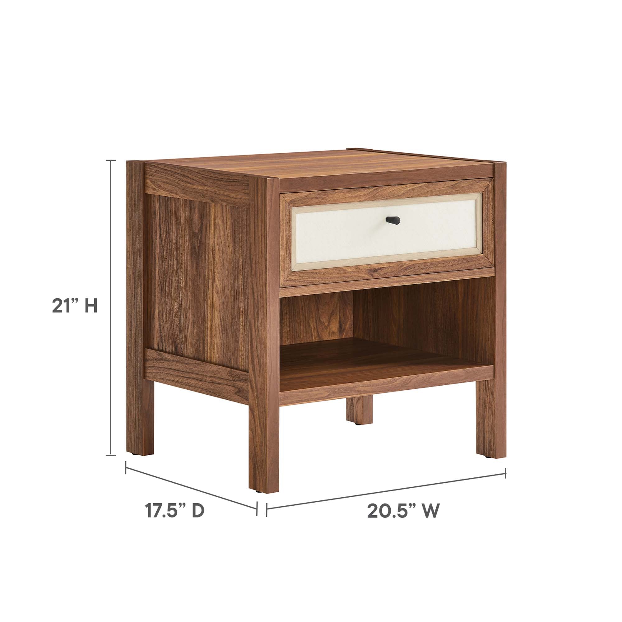 Capri Wood Grain Nightstand by Modway - Best Buy Furniture