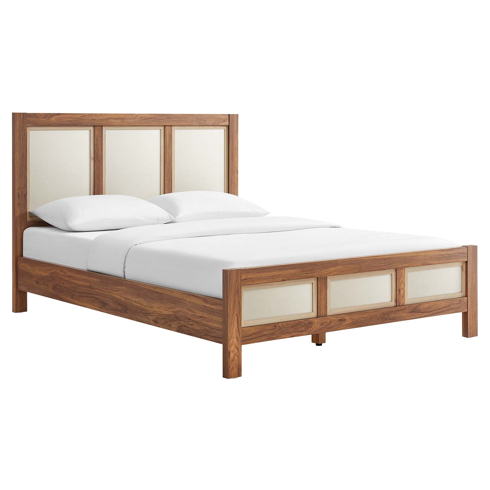 Capri Wood Grain Queen Platform Bed by Modway - Best Buy Furniture