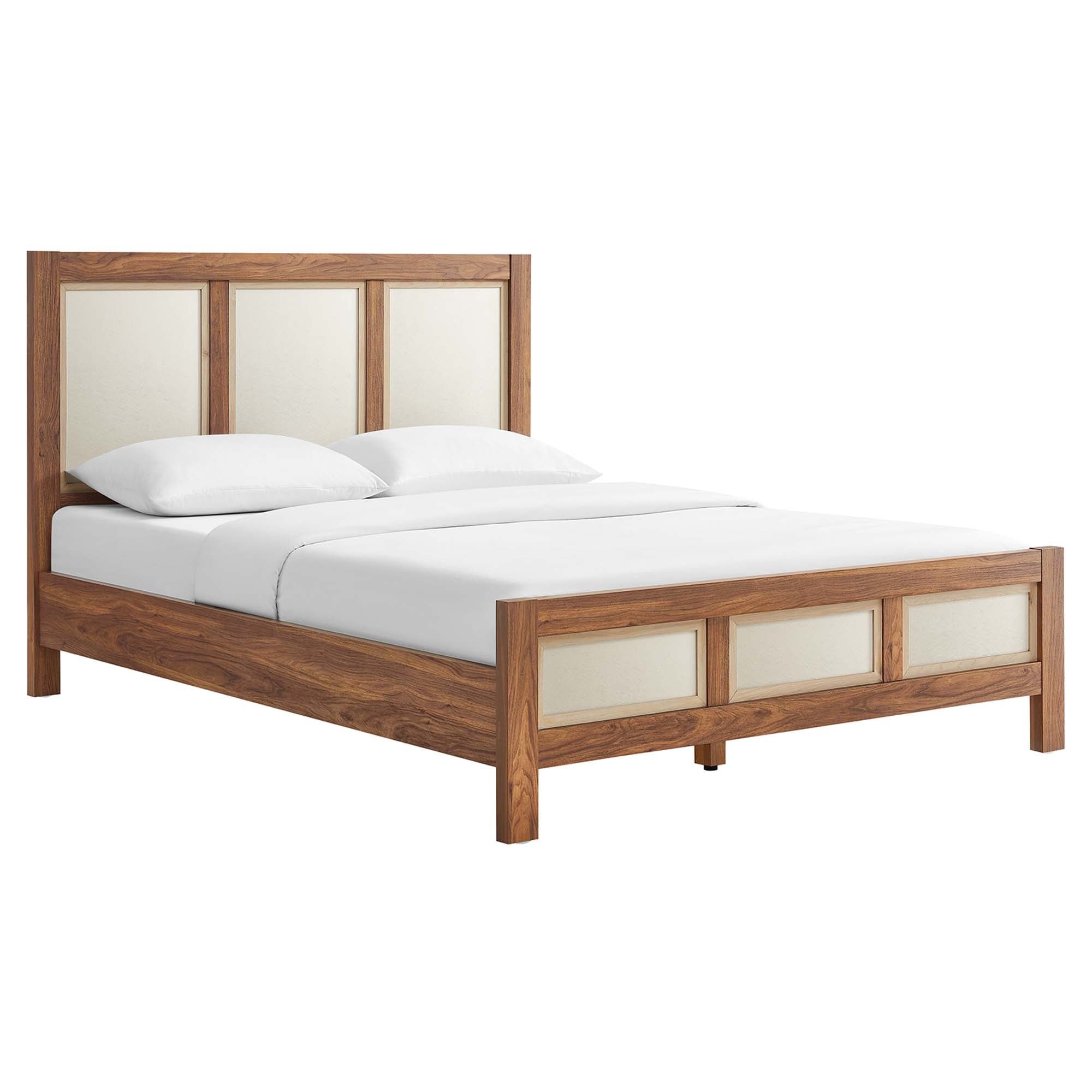 Capri Wood Grain Queen Platform Bed by Modway - Best Buy Furniture