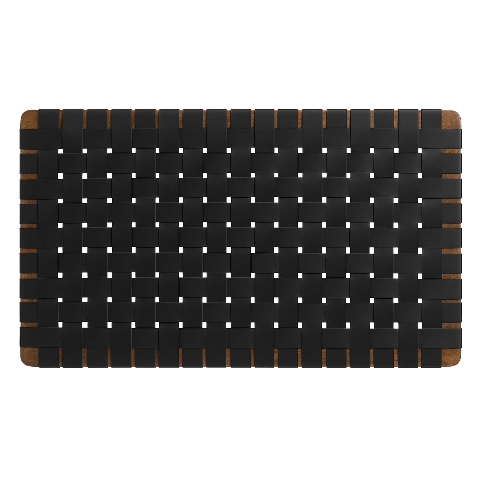 Sparta Weave Wall-Mount Vegan Leather Twin Headboard by Modway - Best Buy Furniture