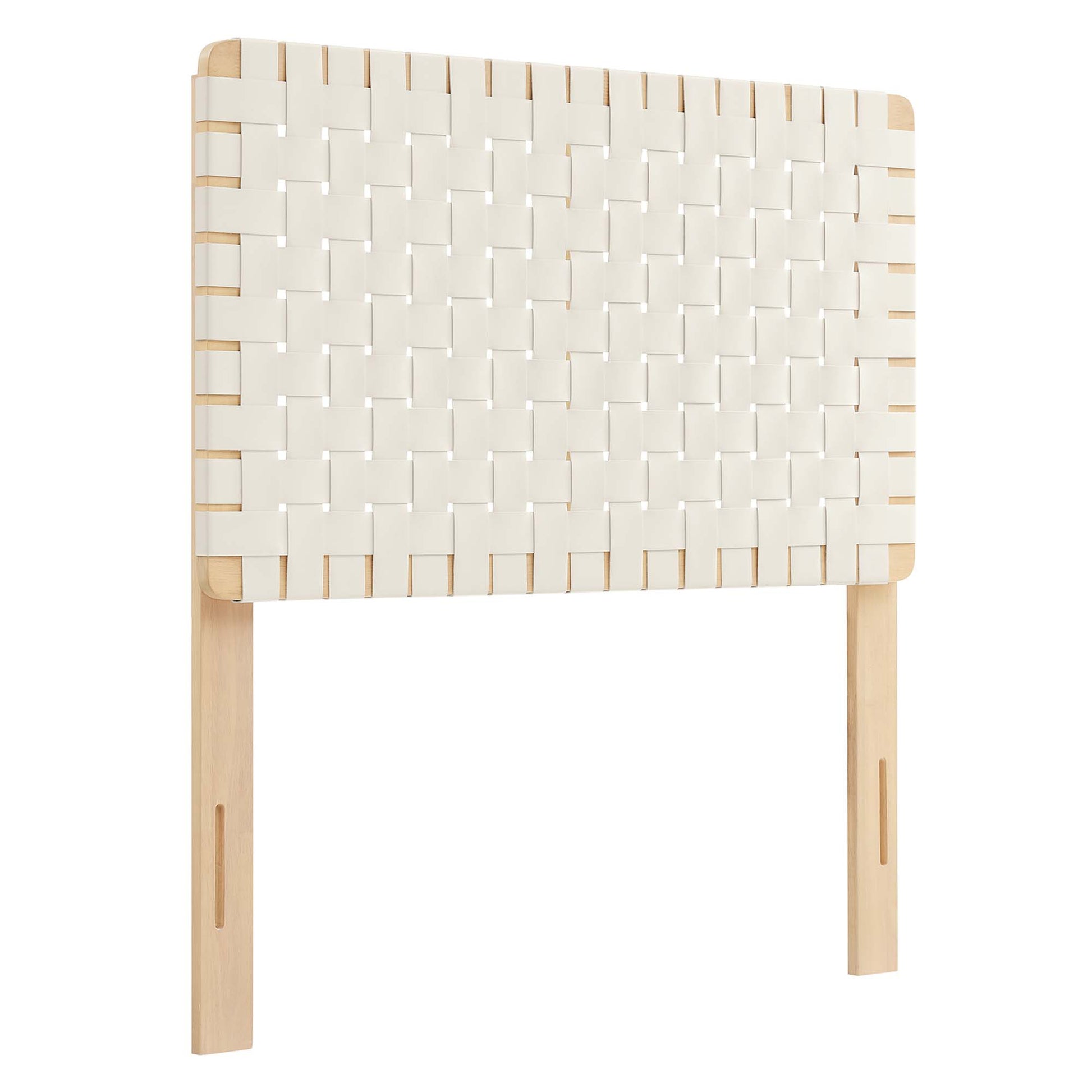 Sparta Weave Vegan Leather Twin Headboard by Modway - Best Buy Furniture