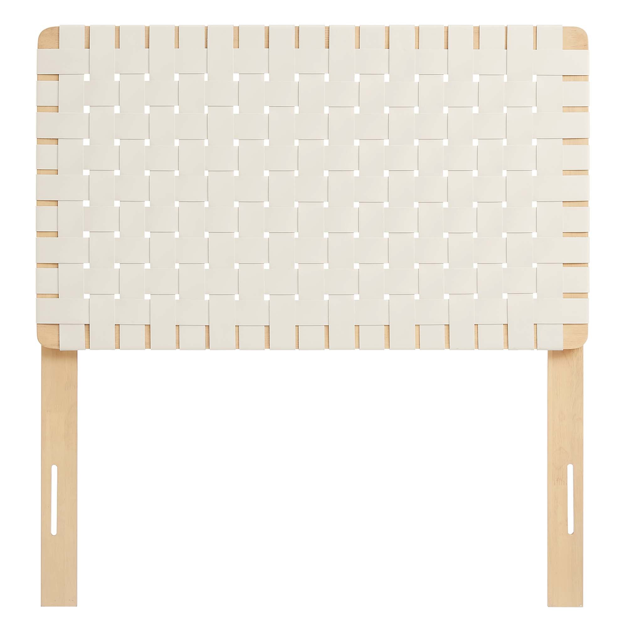 Sparta Weave Vegan Leather Twin Headboard by Modway - Best Buy Furniture