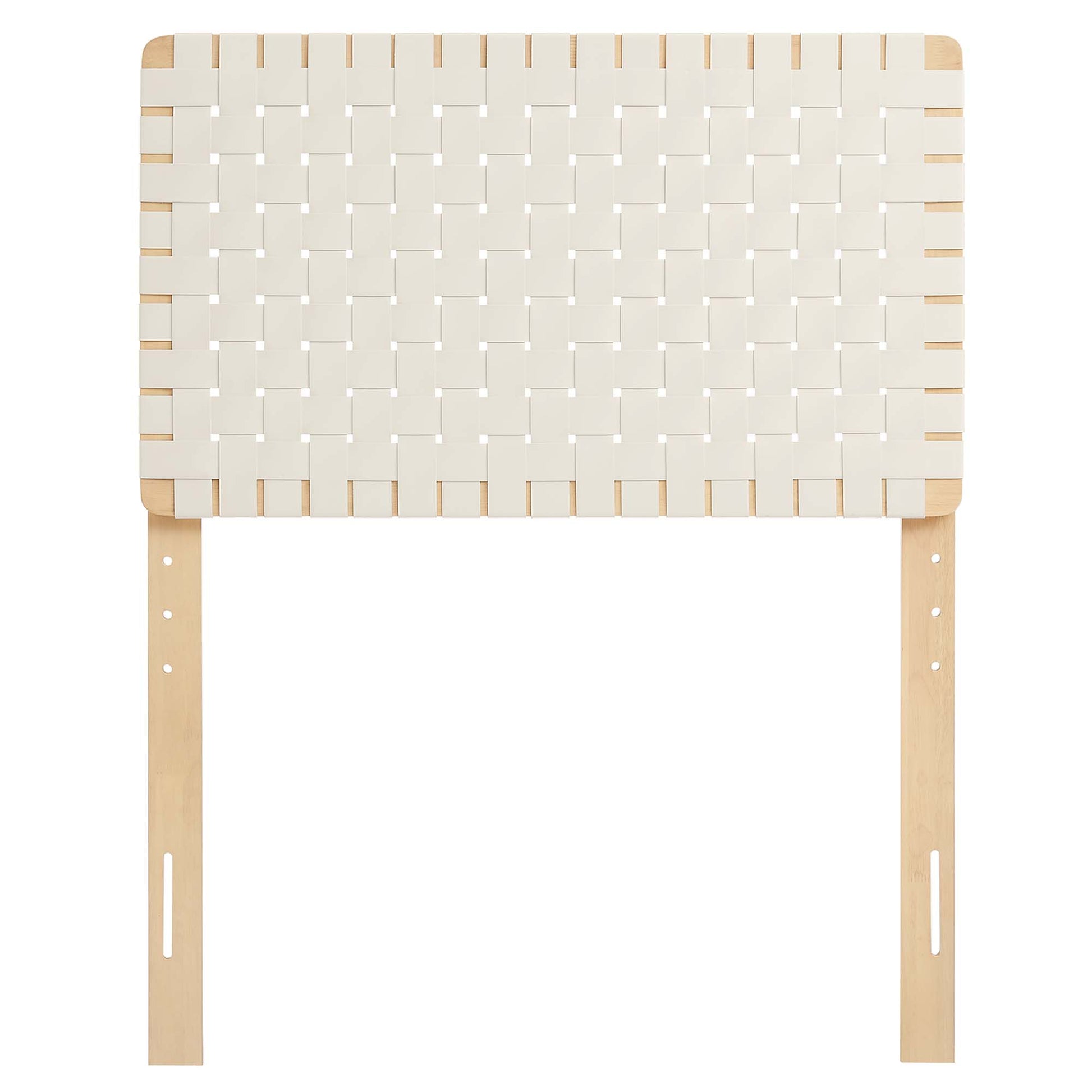 Sparta Weave Vegan Leather Twin Headboard by Modway - Best Buy Furniture