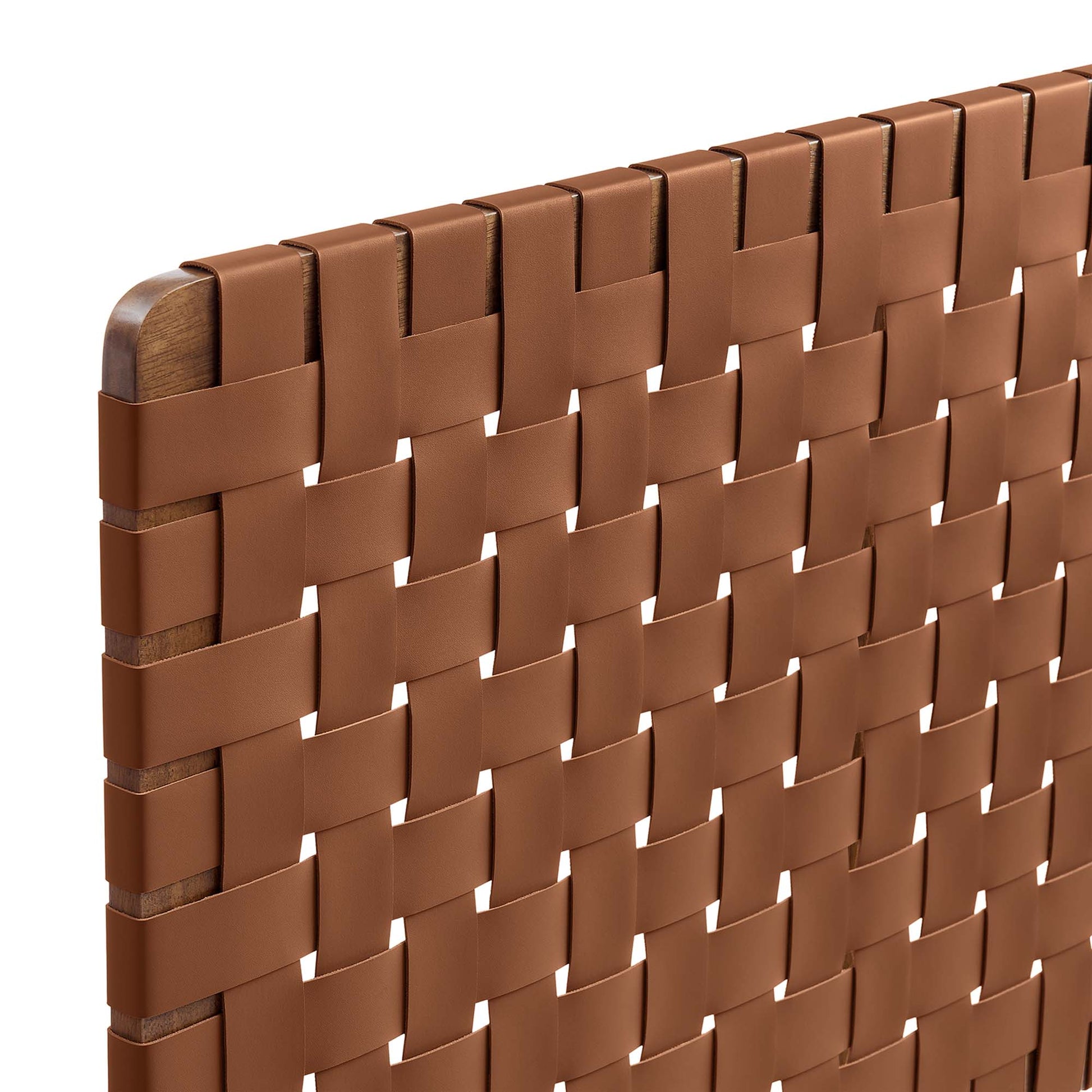 Sparta Weave Vegan Leather Twin Headboard by Modway - Best Buy Furniture