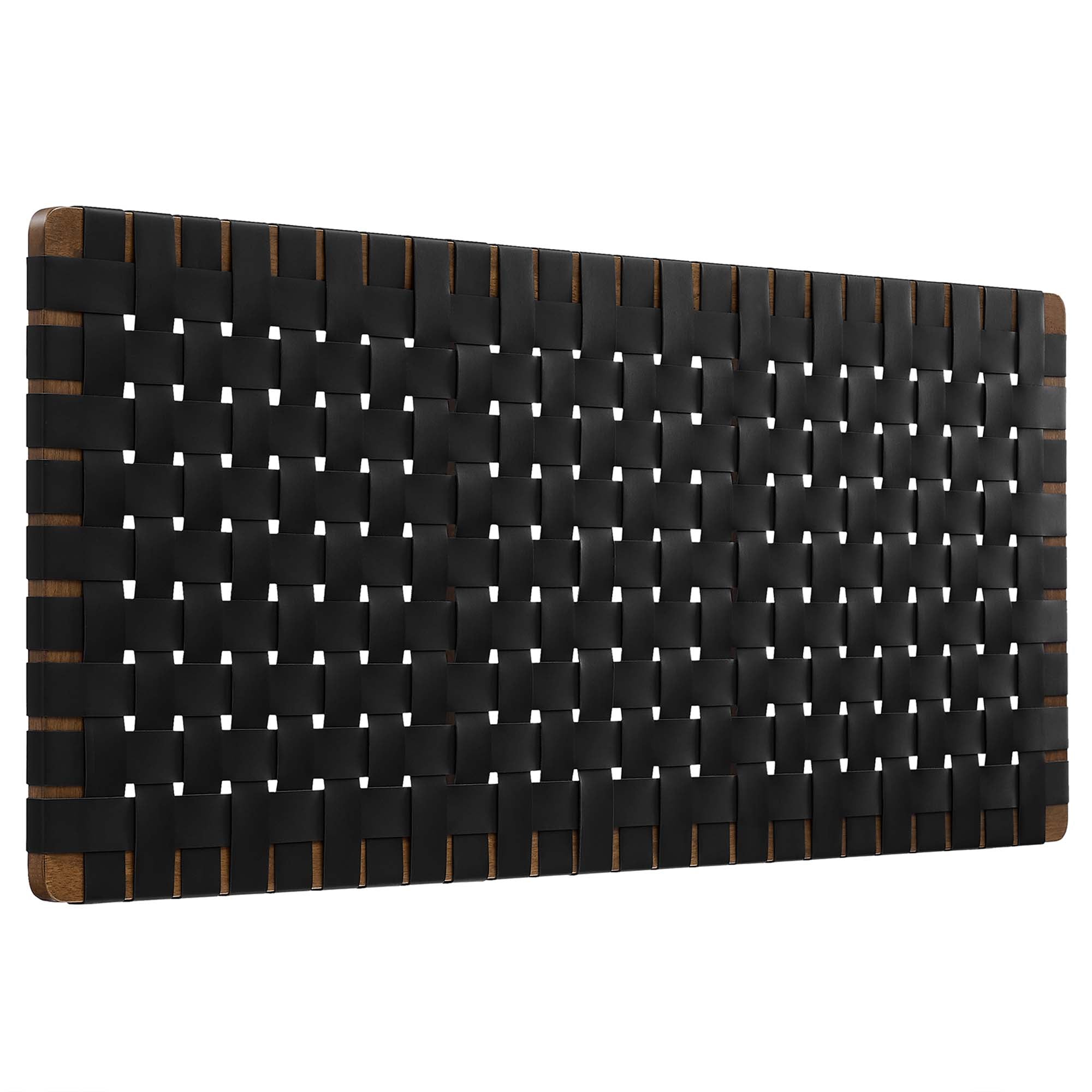 Sparta Weave Vegan Leather Full Headboard by Modway - Best Buy Furniture