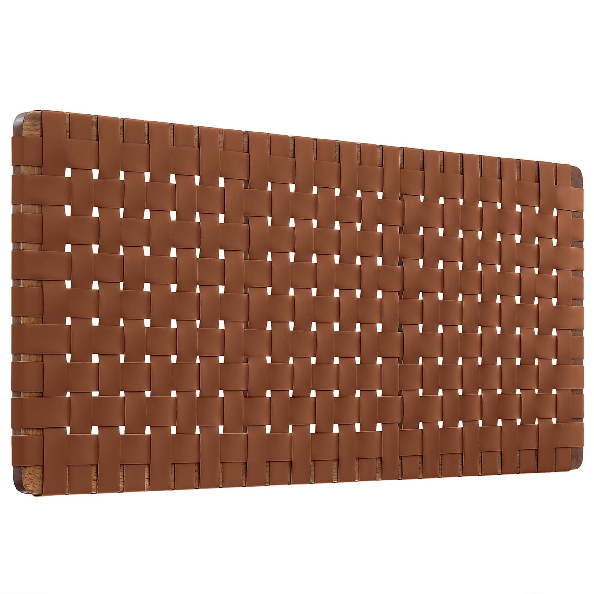 Sparta Weave Vegan Leather Full Headboard by Modway - Best Buy Furniture
