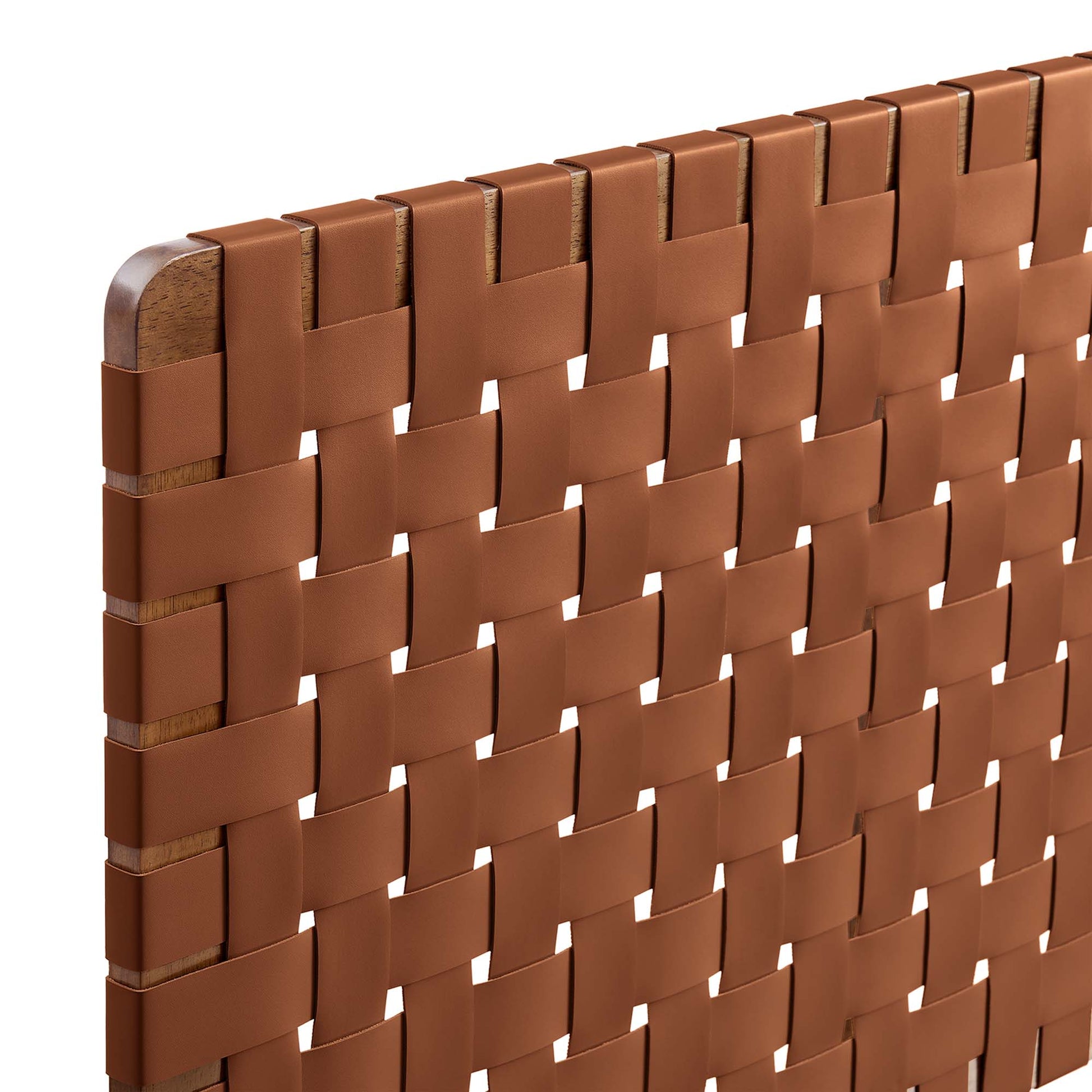 Sparta Weave Vegan Leather Full Headboard by Modway - Best Buy Furniture