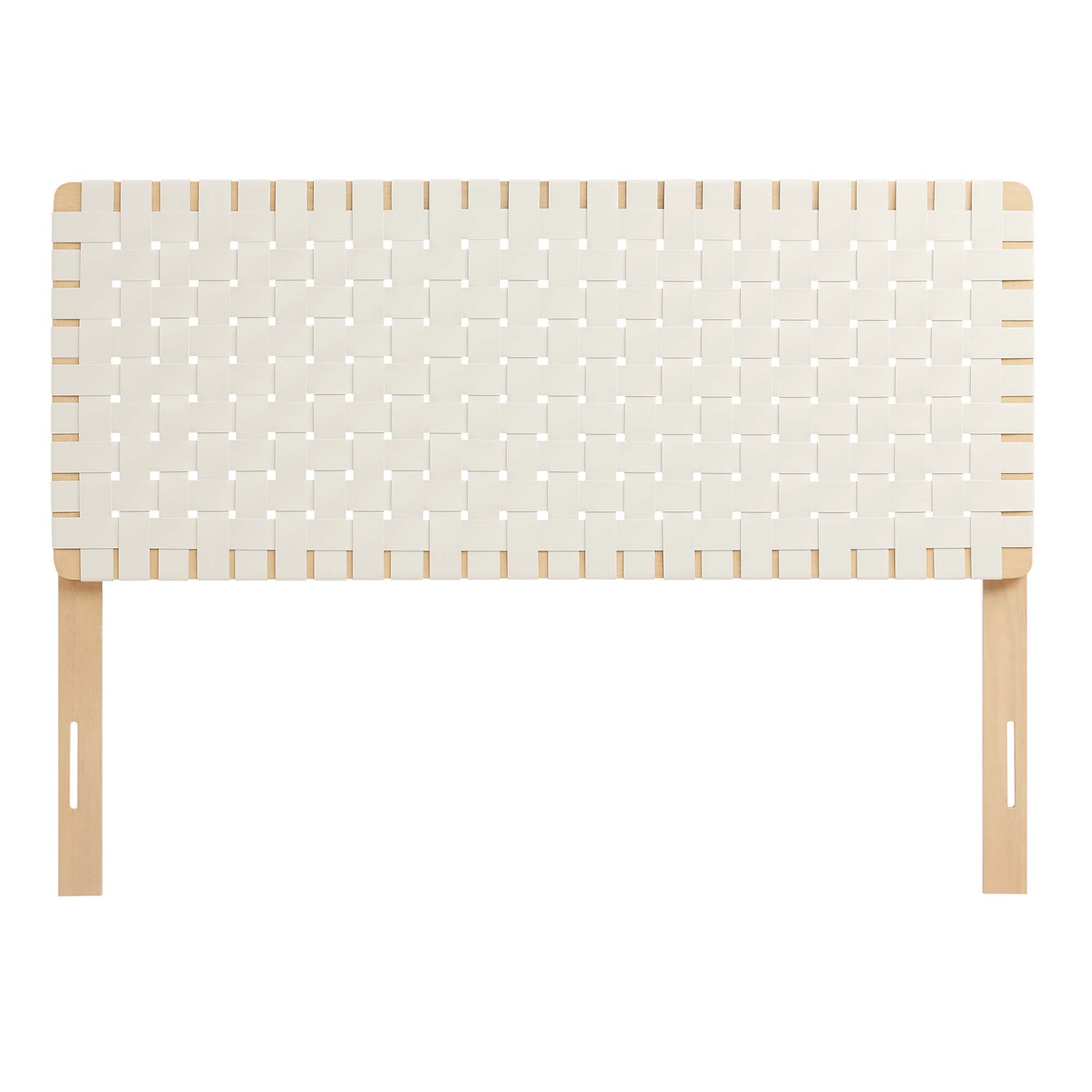 Sparta Weave Vegan Leather Full Headboard by Modway - Best Buy Furniture