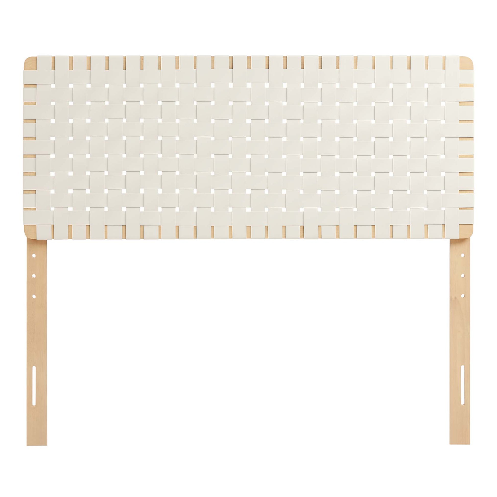 Sparta Weave Vegan Leather Full Headboard by Modway - Best Buy Furniture