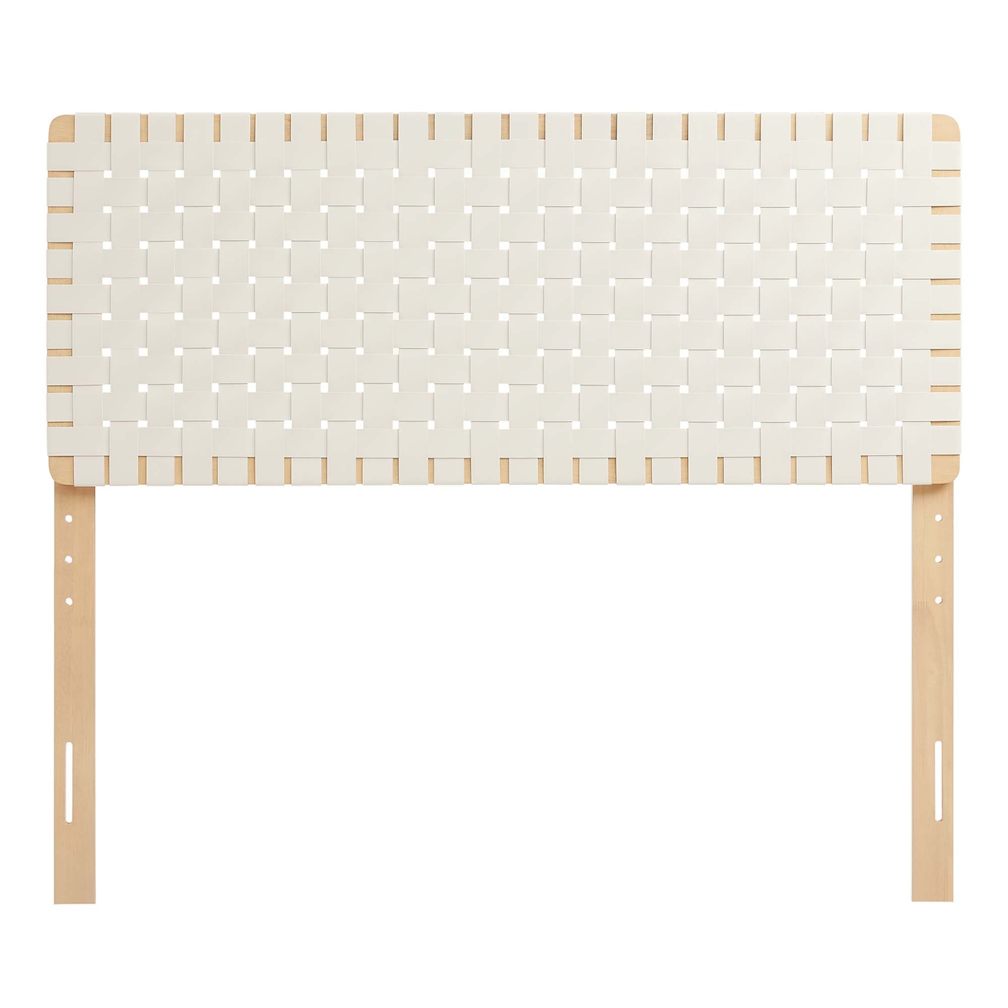 Sparta Weave Vegan Leather Full Headboard by Modway - Best Buy Furniture
