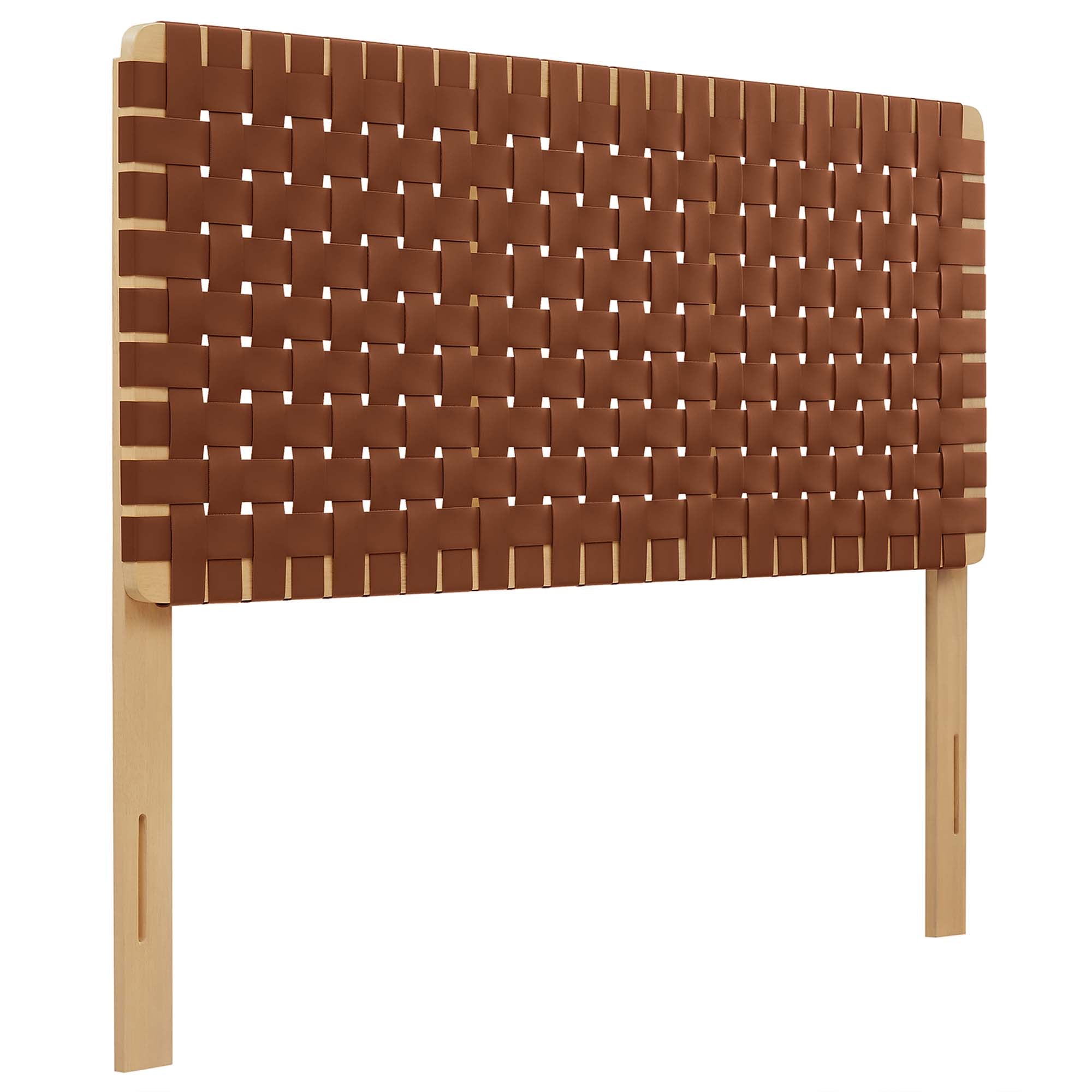 Sparta Weave Vegan Leather Full Headboard by Modway - Best Buy Furniture