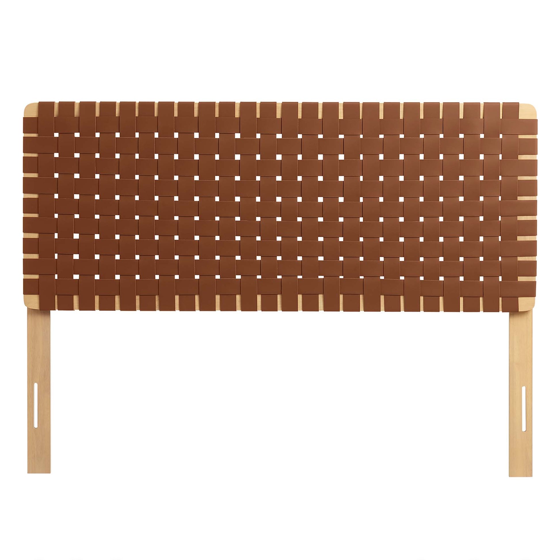Sparta Weave Vegan Leather Full Headboard by Modway - Best Buy Furniture