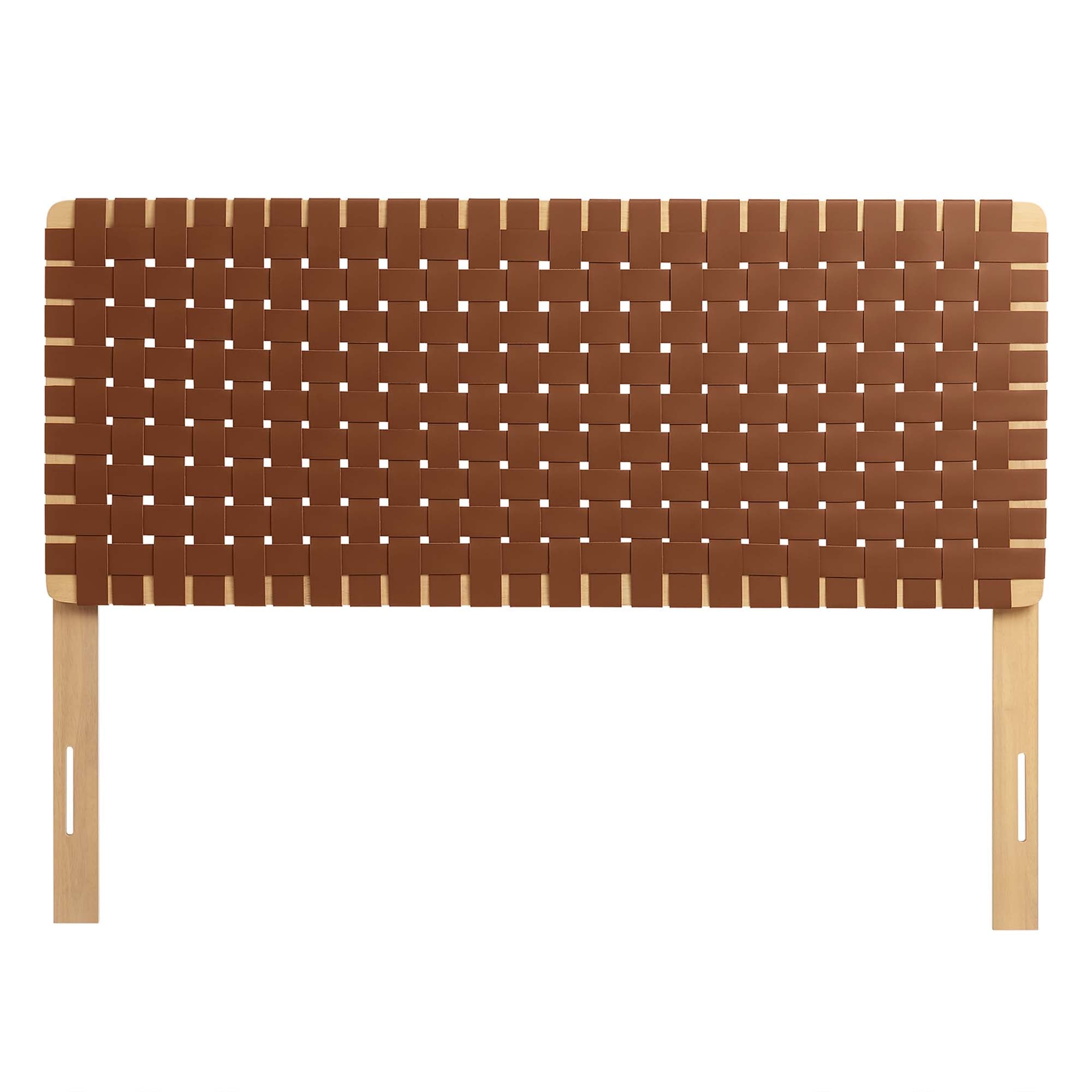 Sparta Weave Vegan Leather Full Headboard by Modway - Best Buy Furniture