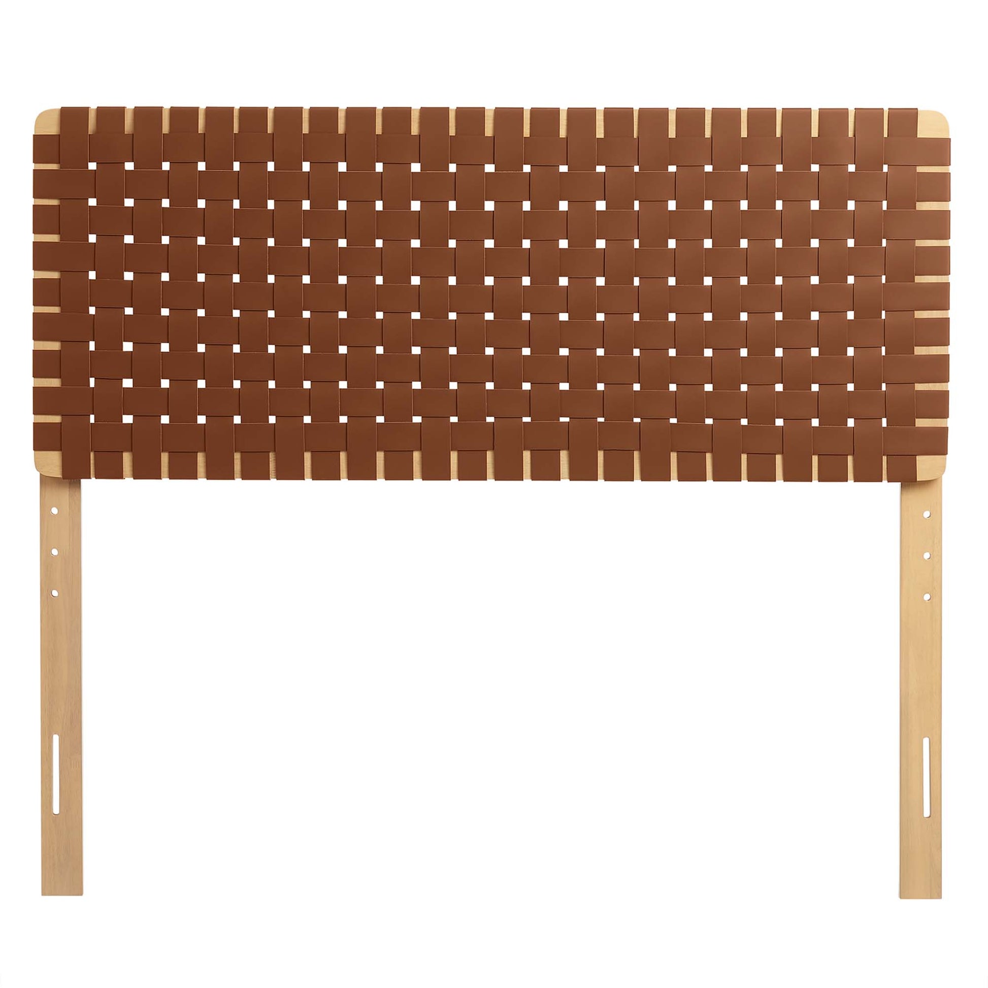Sparta Weave Vegan Leather Full Headboard by Modway - Best Buy Furniture