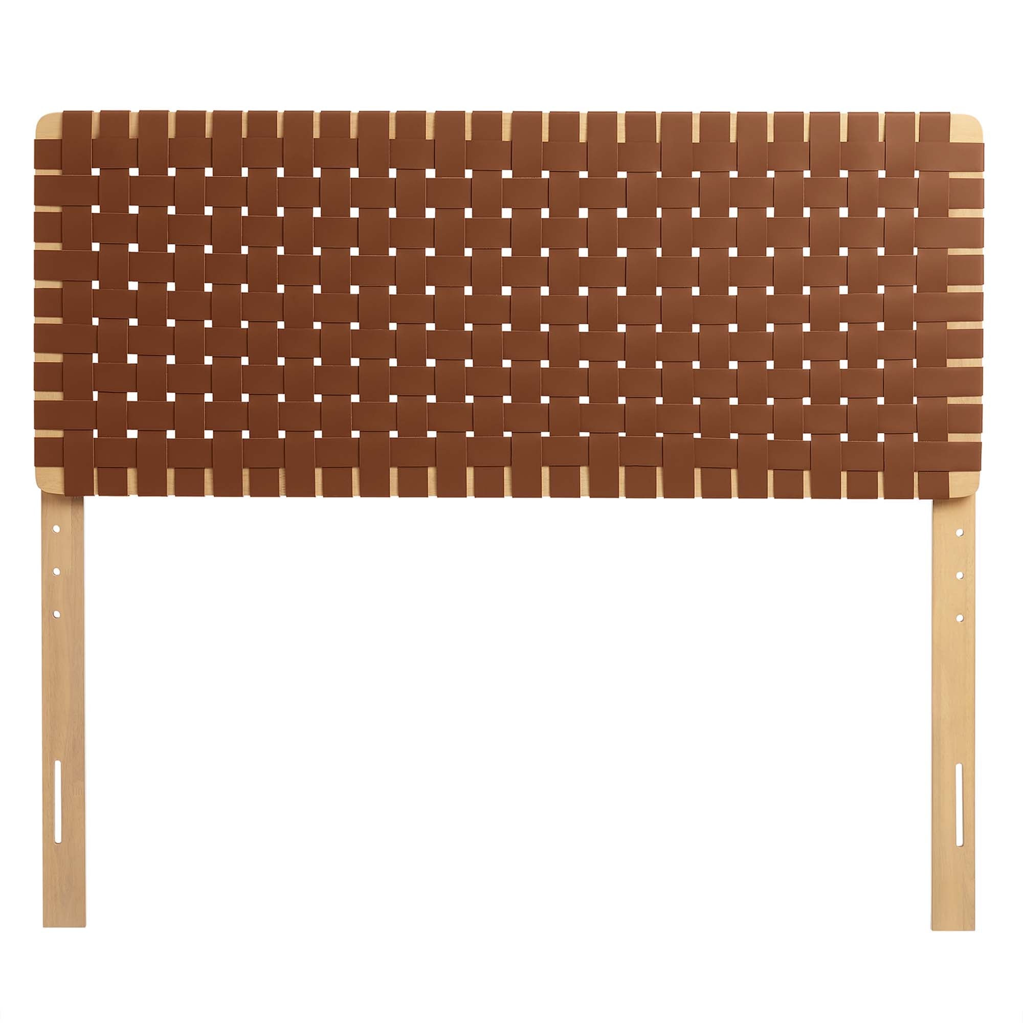 Sparta Weave Vegan Leather Full Headboard by Modway - Best Buy Furniture