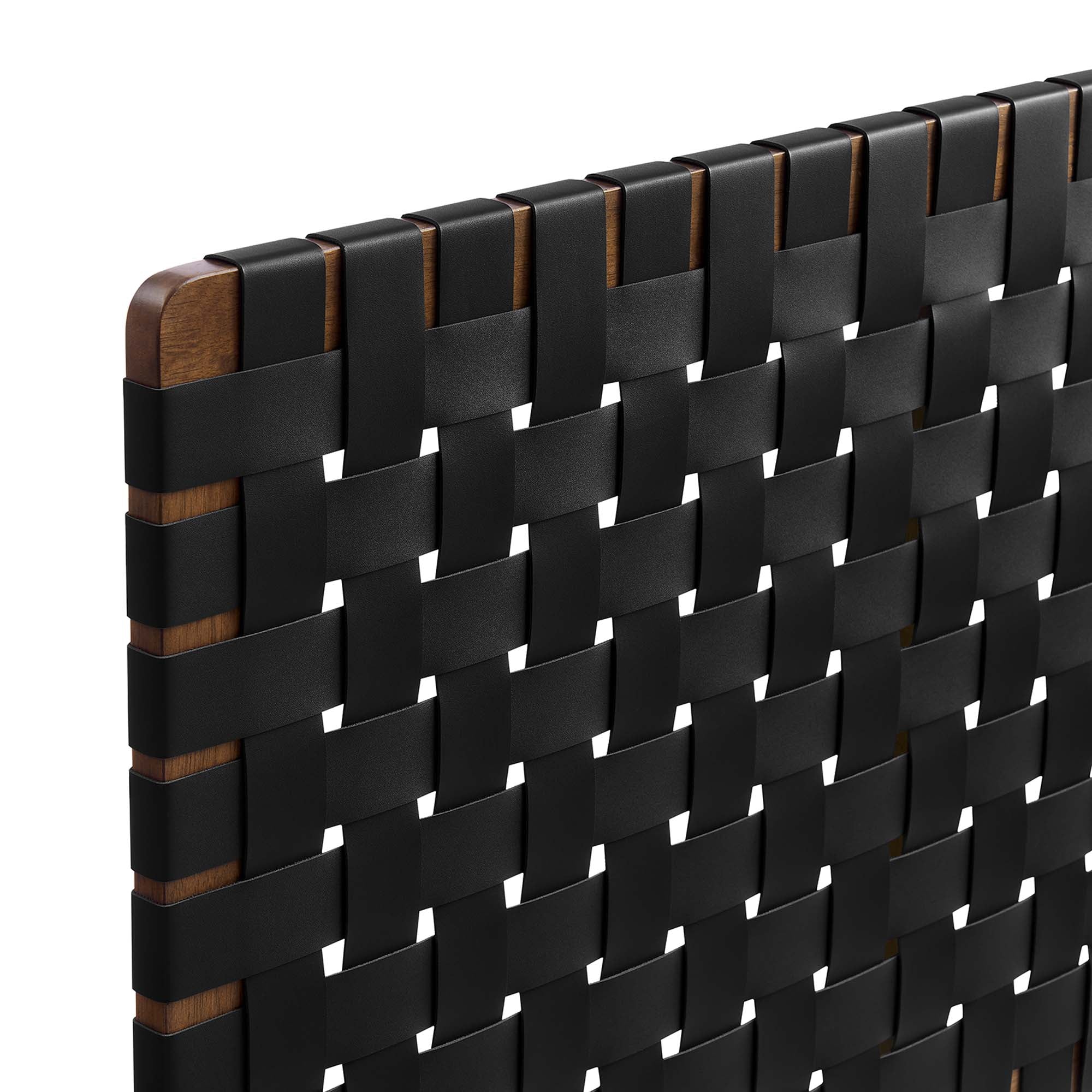 Sparta Weave Vegan Leather Full Headboard by Modway - Best Buy Furniture