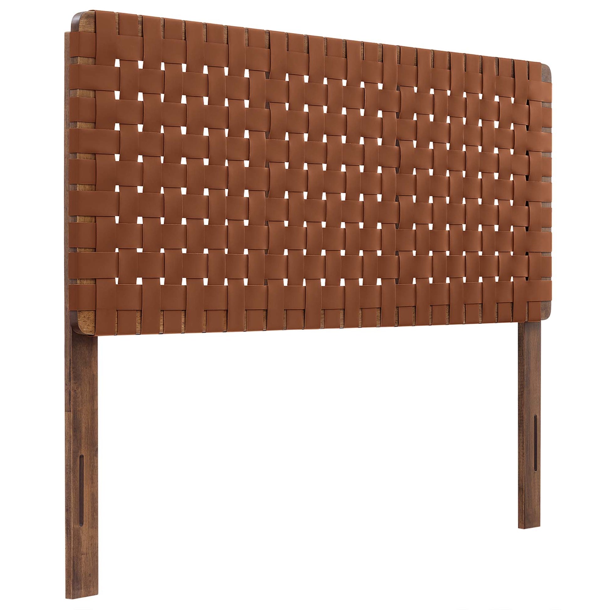 Sparta Weave Vegan Leather Full Headboard by Modway - Best Buy Furniture