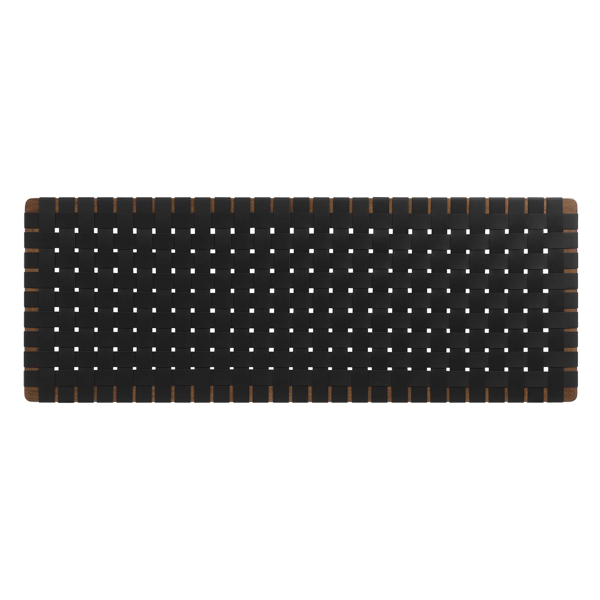 Sparta Weave Wall-Mount Vegan Leather Queen Headboard by Modway - Best Buy Furniture