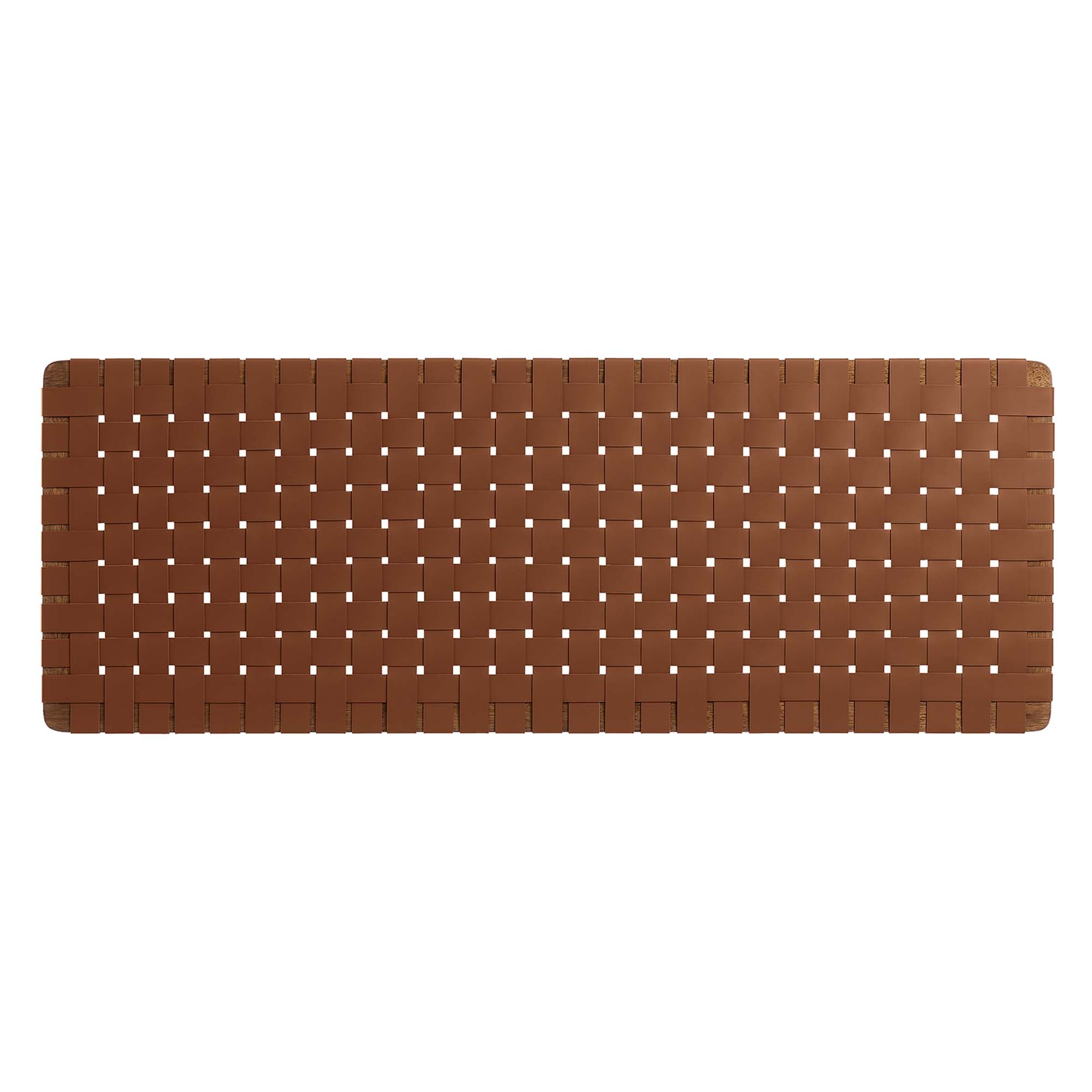 Sparta Weave Wall-Mount Vegan Leather Queen Headboard by Modway - Best Buy Furniture
