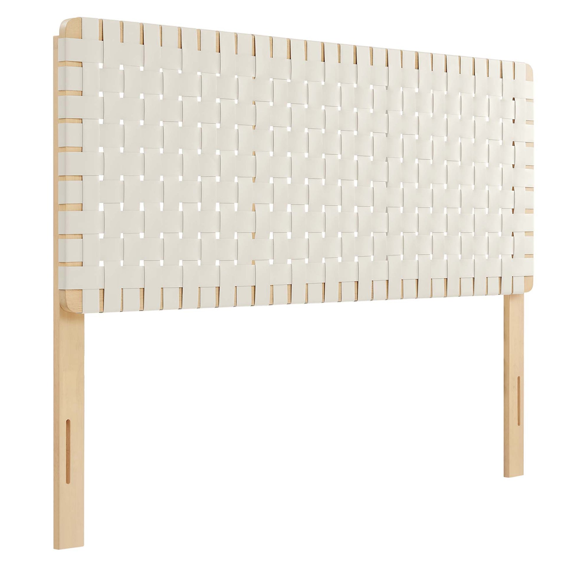 Sparta Weave Vegan Leather Queen Headboard by Modway - Best Buy Furniture