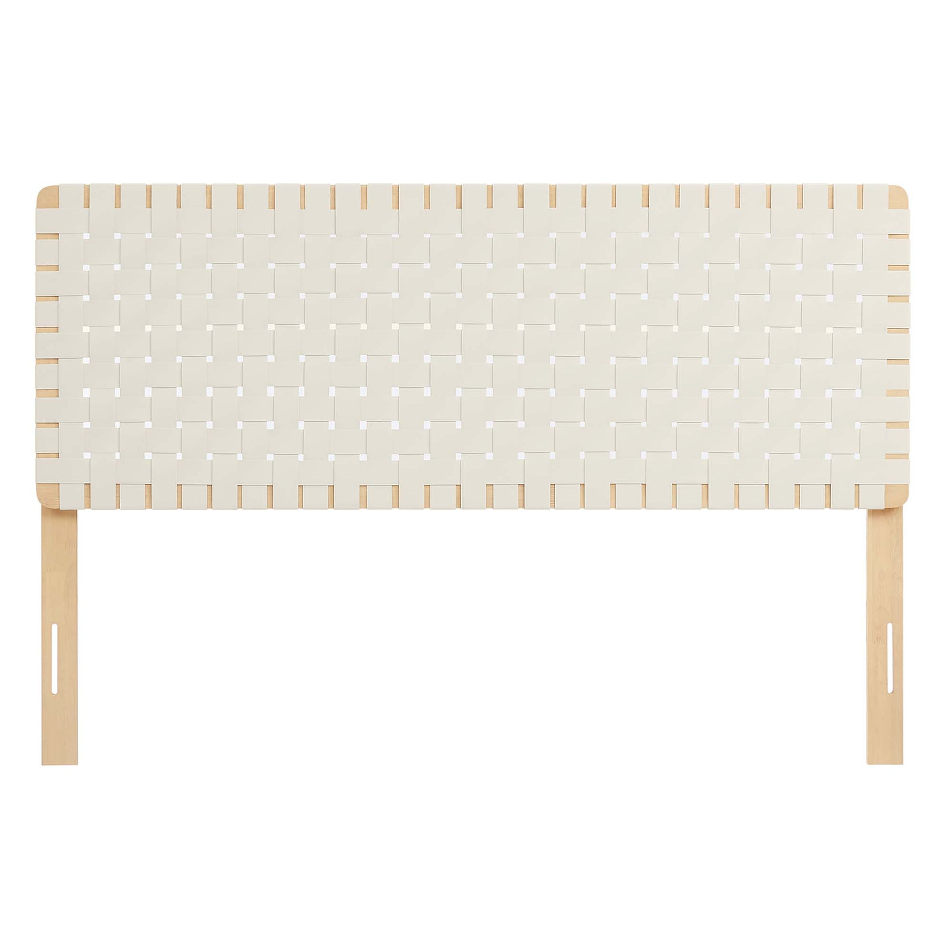 Sparta Weave Vegan Leather Queen Headboard by Modway - Best Buy Furniture
