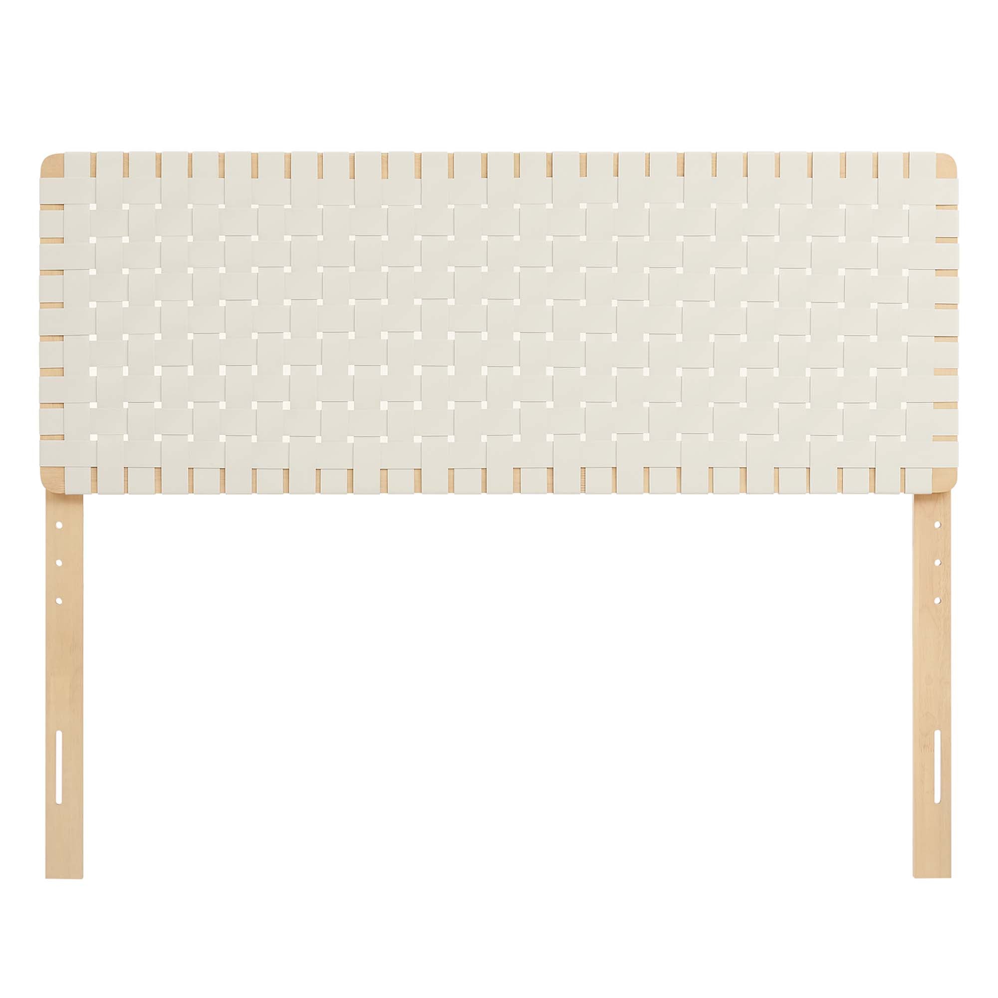 Sparta Weave Vegan Leather Queen Headboard by Modway - Best Buy Furniture