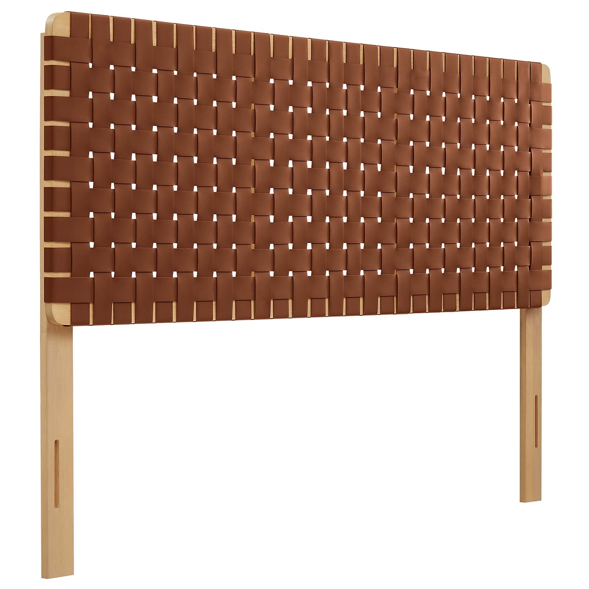 Sparta Weave Vegan Leather Queen Headboard by Modway - Best Buy Furniture
