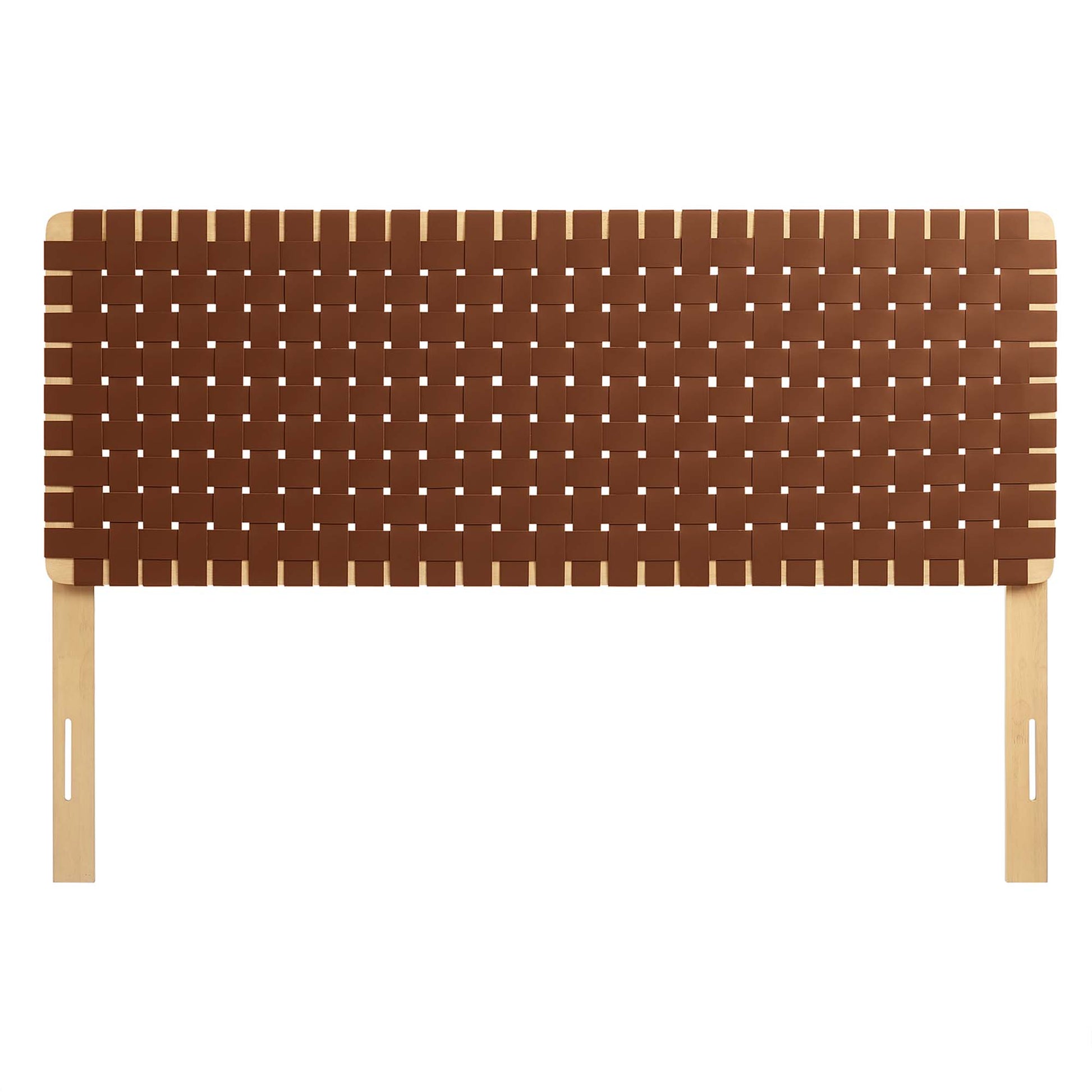 Sparta Weave Vegan Leather Queen Headboard by Modway - Best Buy Furniture