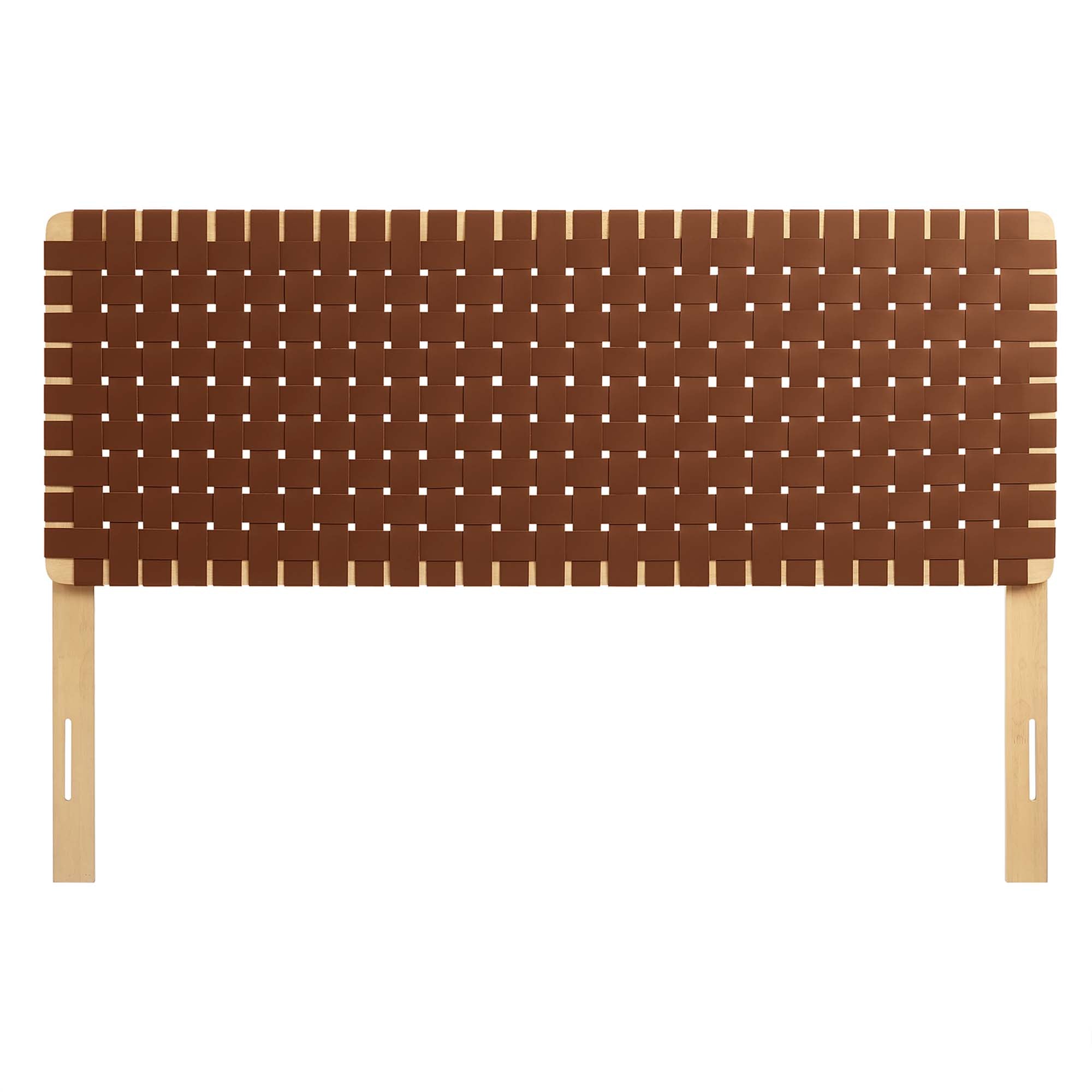 Sparta Weave Vegan Leather Queen Headboard by Modway - Best Buy Furniture