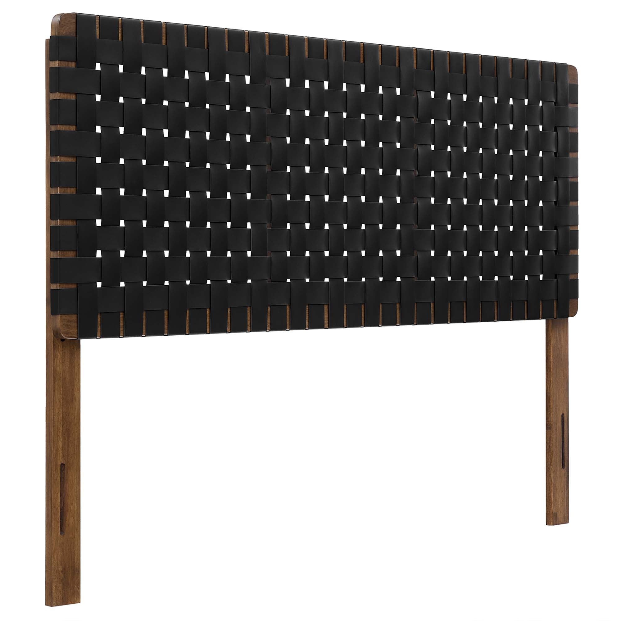 Sparta Weave Vegan Leather Queen Headboard by Modway - Best Buy Furniture