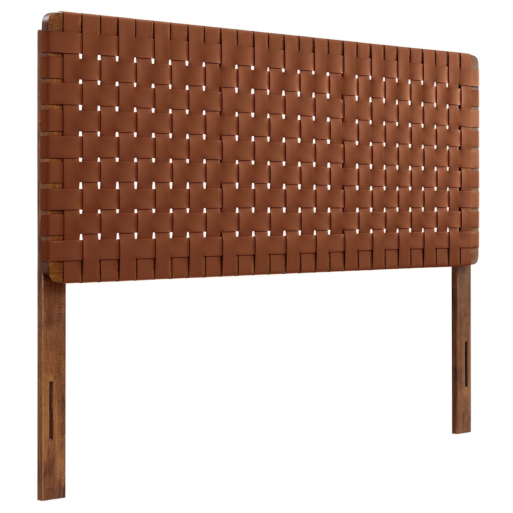Sparta Weave Vegan Leather Queen Headboard by Modway - Best Buy Furniture