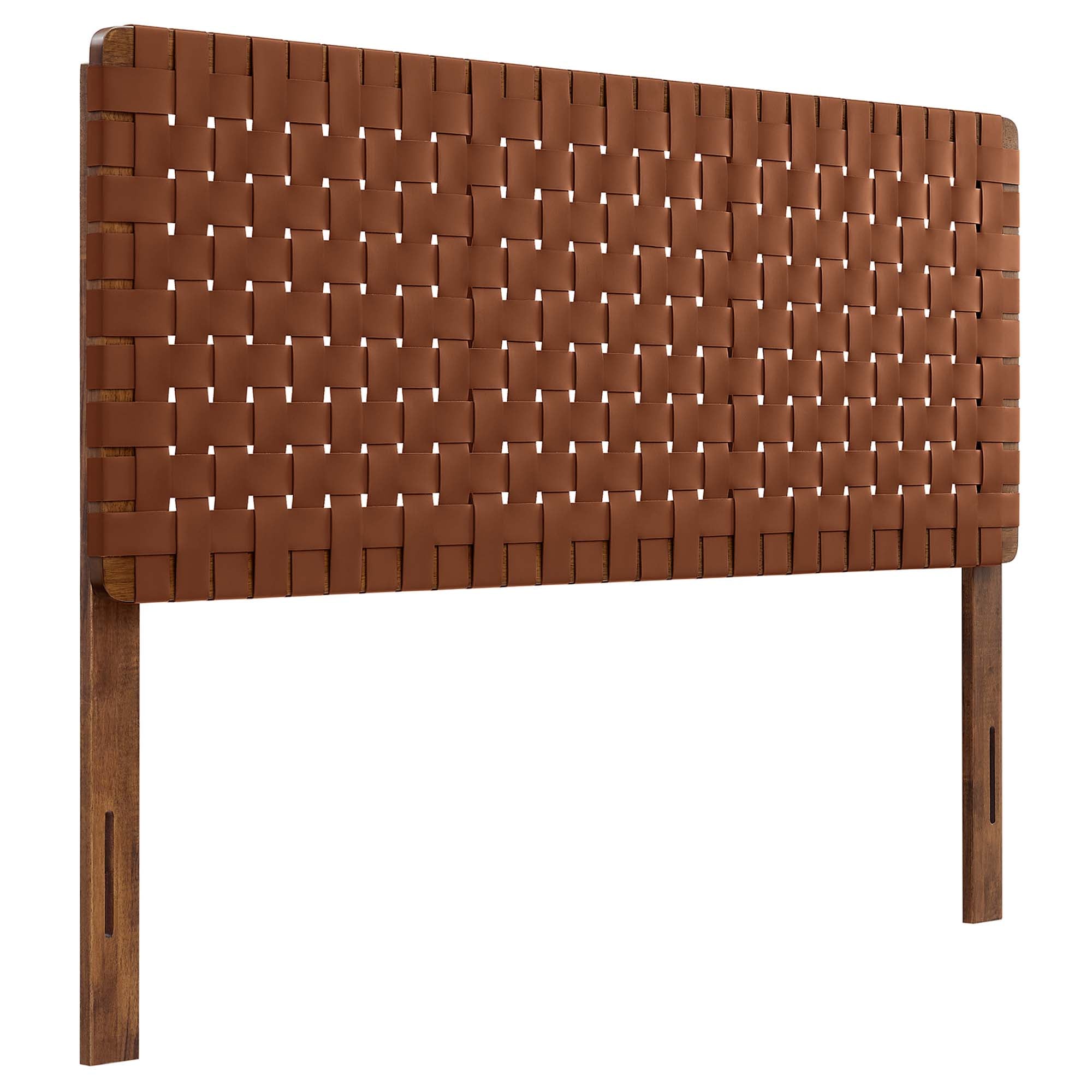 Sparta Weave Vegan Leather Queen Headboard by Modway - Best Buy Furniture