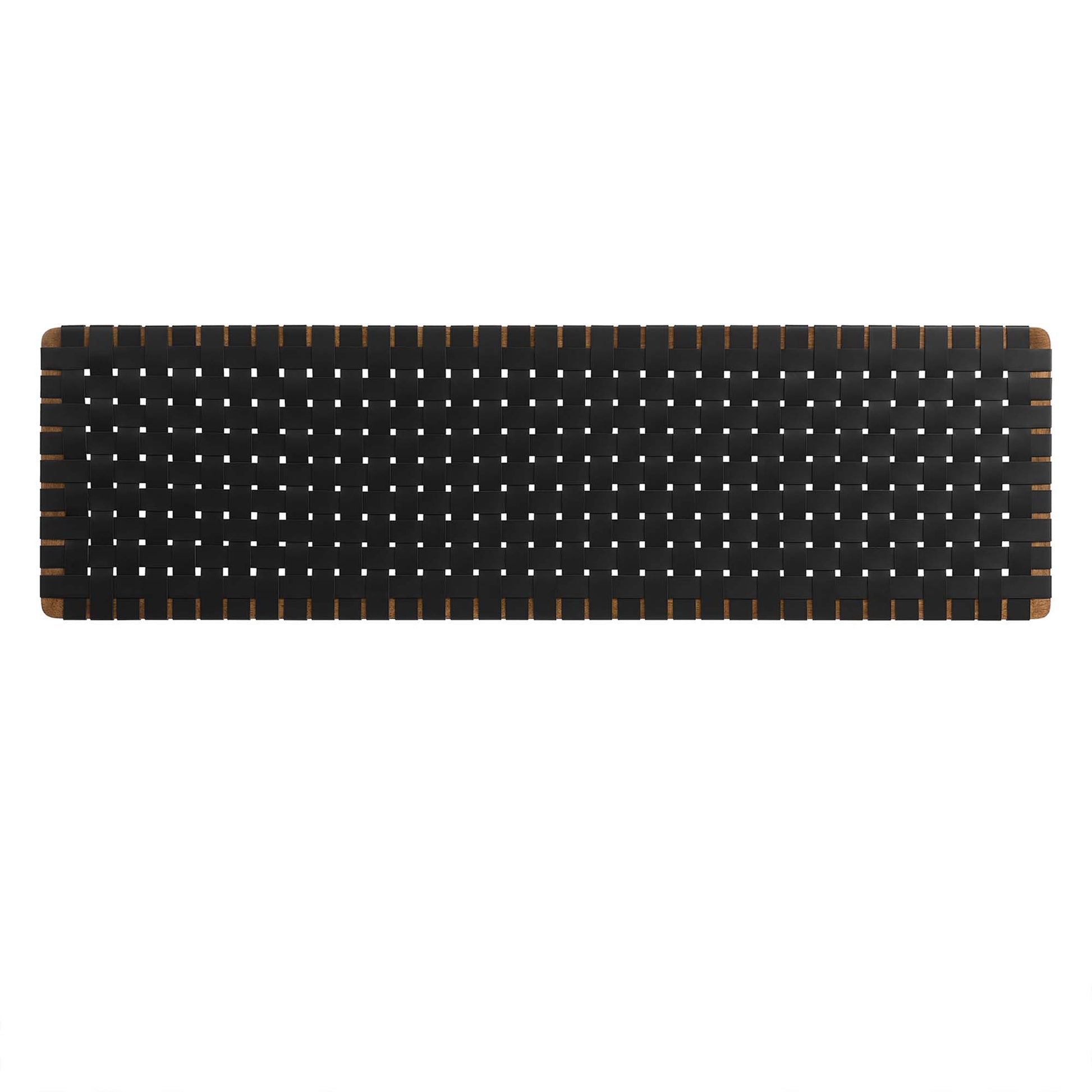 Sparta Weave Wall-Mount Vegan Leather King Headboard by Modway - Best Buy Furniture