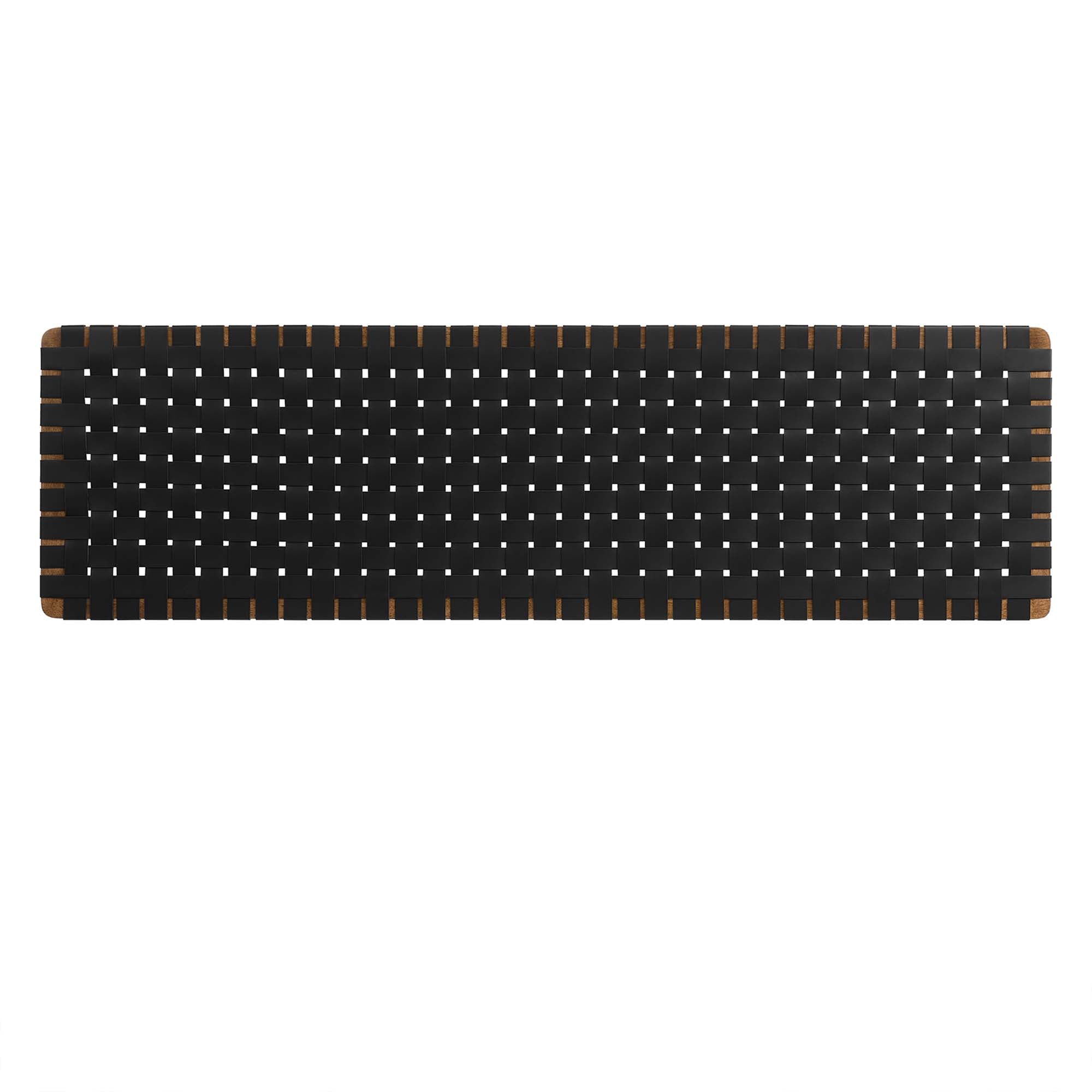 Sparta Weave Wall-Mount Vegan Leather King Headboard by Modway - Best Buy Furniture
