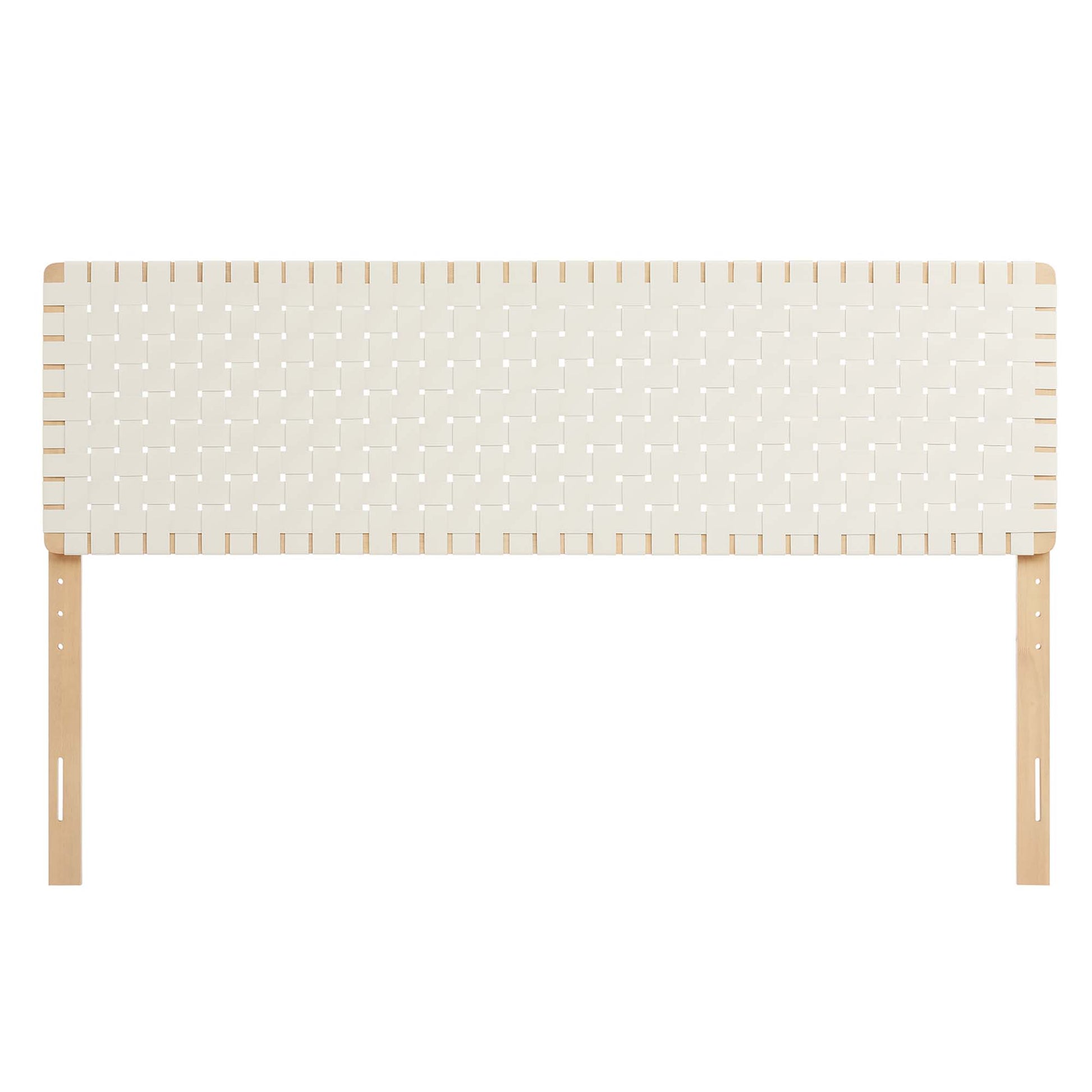 Sparta Weave Vegan Leather King Headboard by Modway - Best Buy Furniture