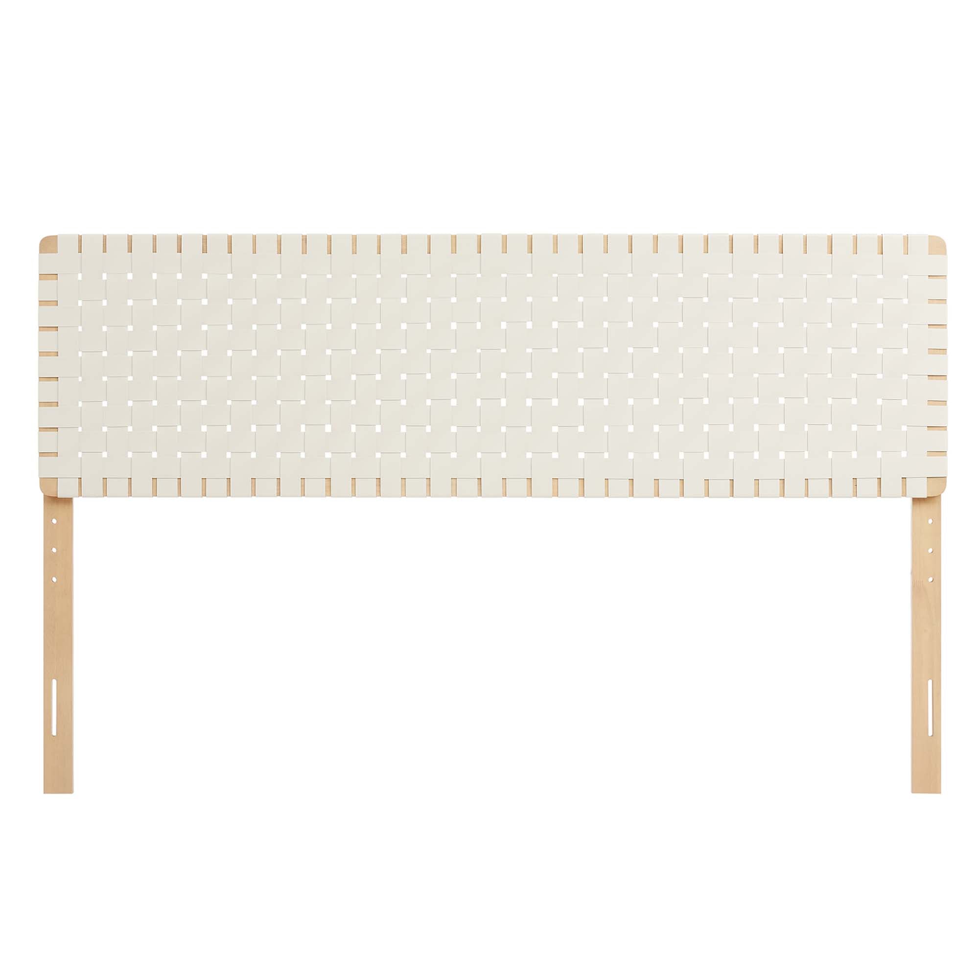 Sparta Weave Vegan Leather King Headboard by Modway - Best Buy Furniture