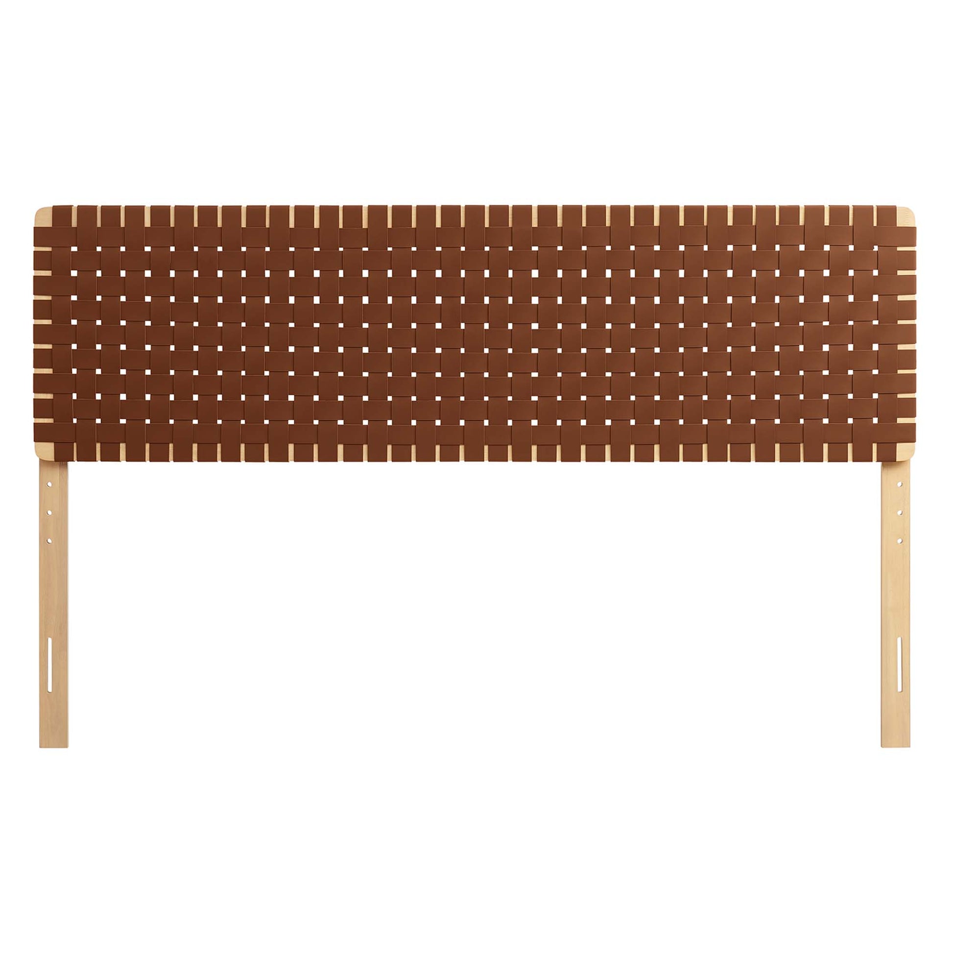 Sparta Weave Vegan Leather King Headboard by Modway - Best Buy Furniture