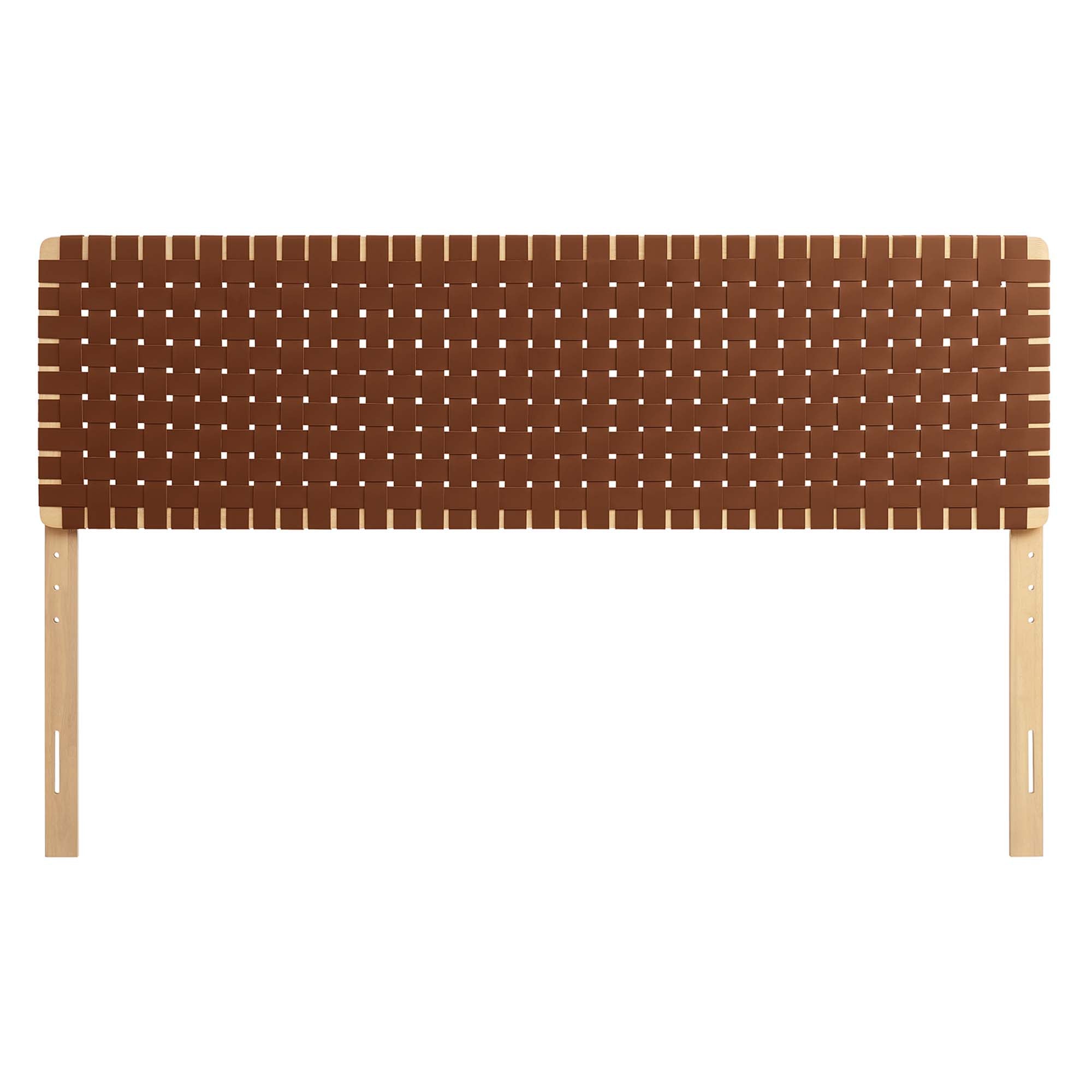 Sparta Weave Vegan Leather King Headboard by Modway - Best Buy Furniture