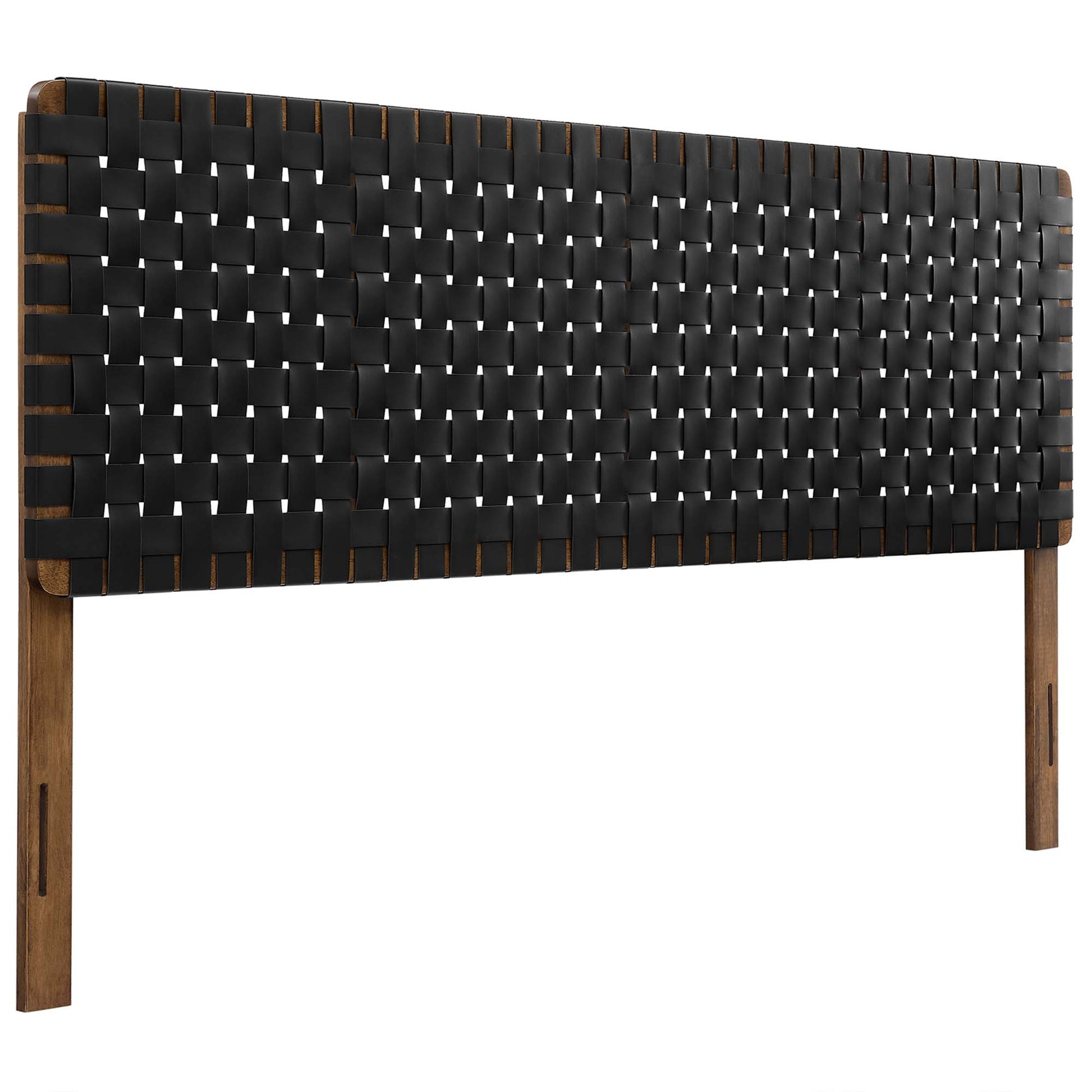Sparta Weave Vegan Leather King Headboard by Modway - Best Buy Furniture