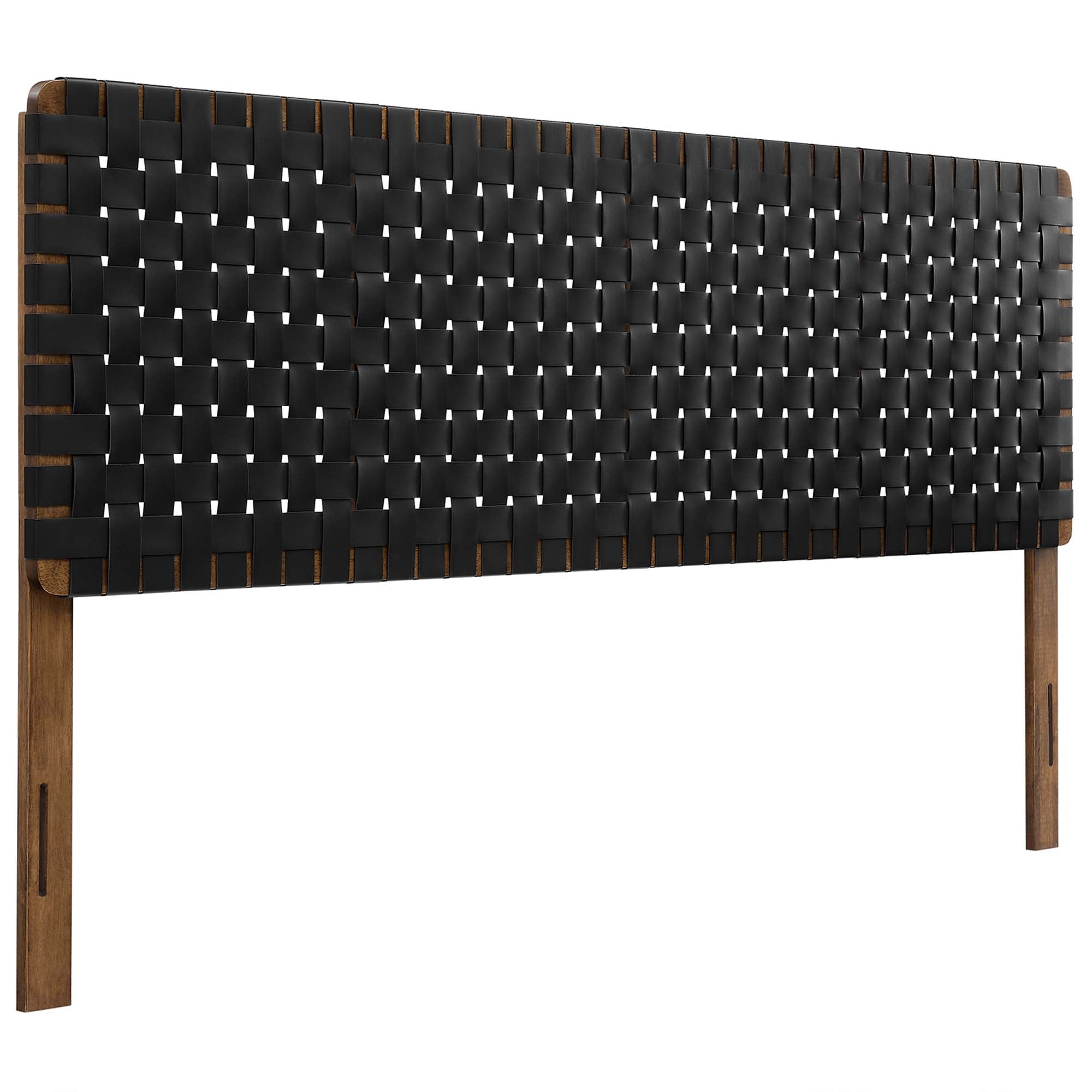 Sparta Weave Vegan Leather King Headboard by Modway - Best Buy Furniture