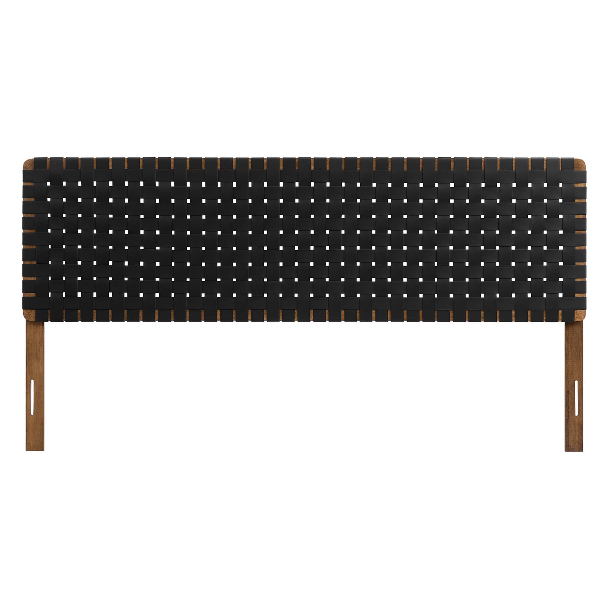 Sparta Weave Vegan Leather King Headboard by Modway - Best Buy Furniture