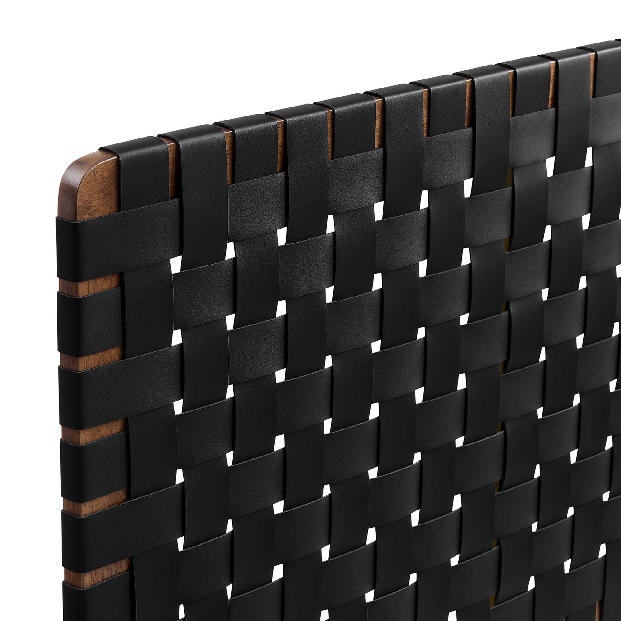 Sparta Weave Vegan Leather King Headboard by Modway - Best Buy Furniture