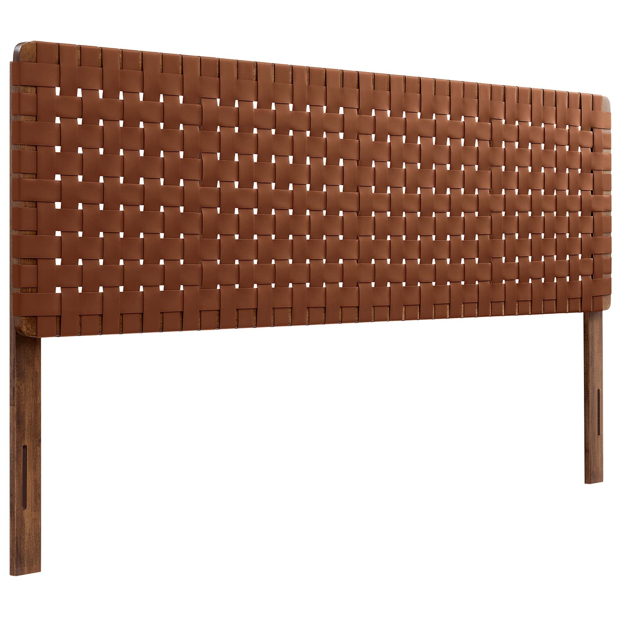 Sparta Weave Vegan Leather King Headboard by Modway - Best Buy Furniture