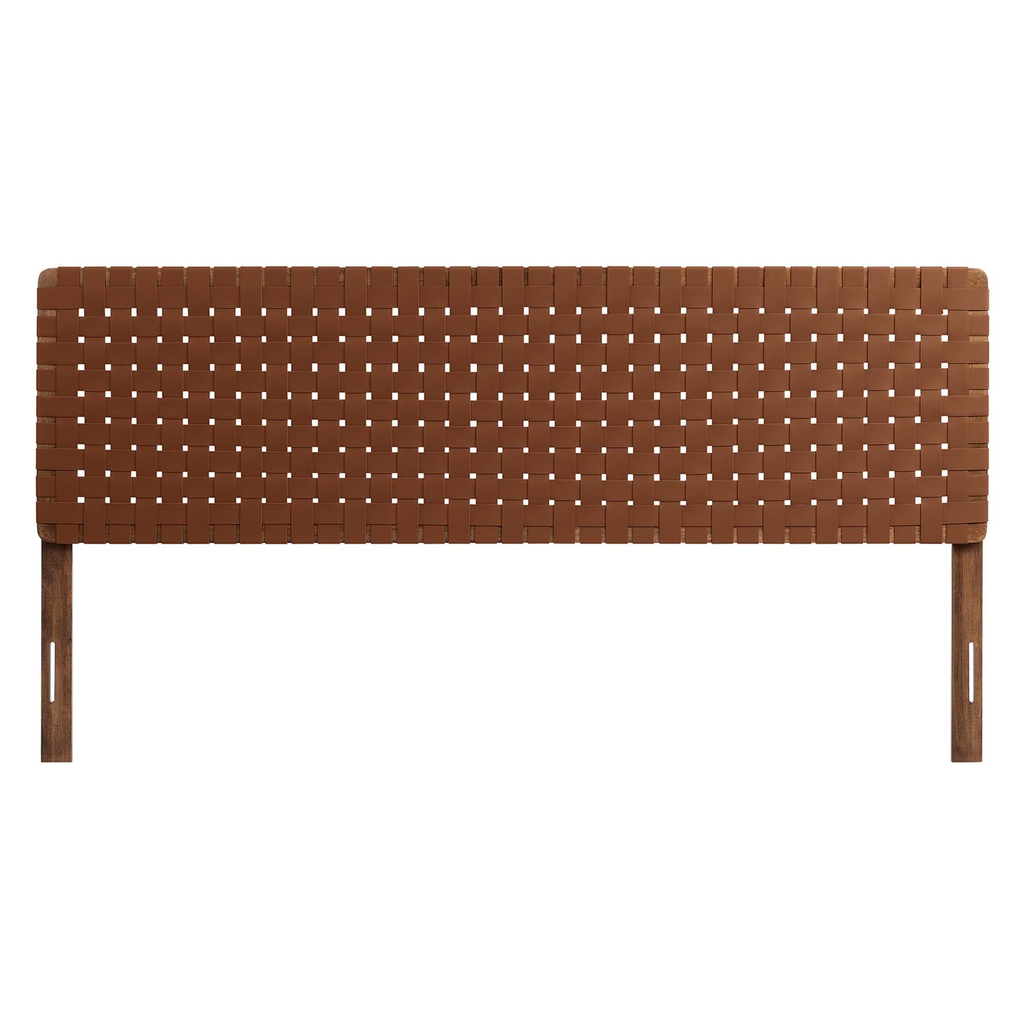 Sparta Weave Vegan Leather King Headboard by Modway - Best Buy Furniture